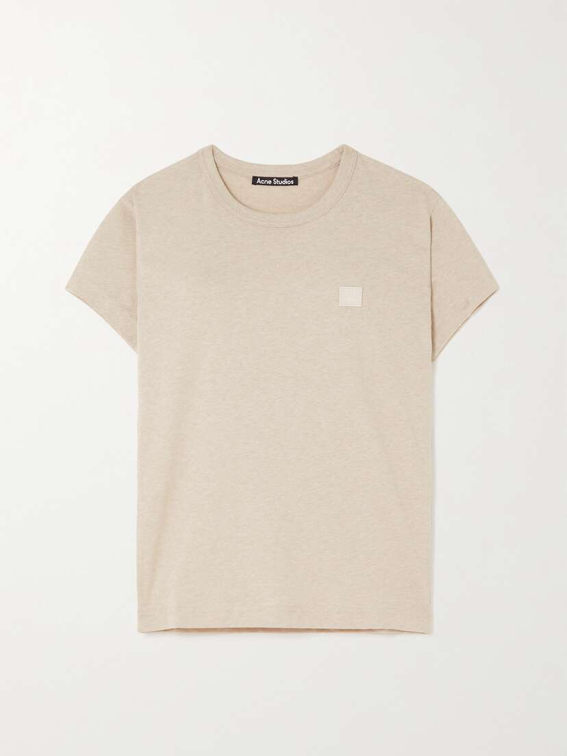 Acne Studios + Net Sustain Appliquéd Organic Cotton-jersey T-shirt - xx large
