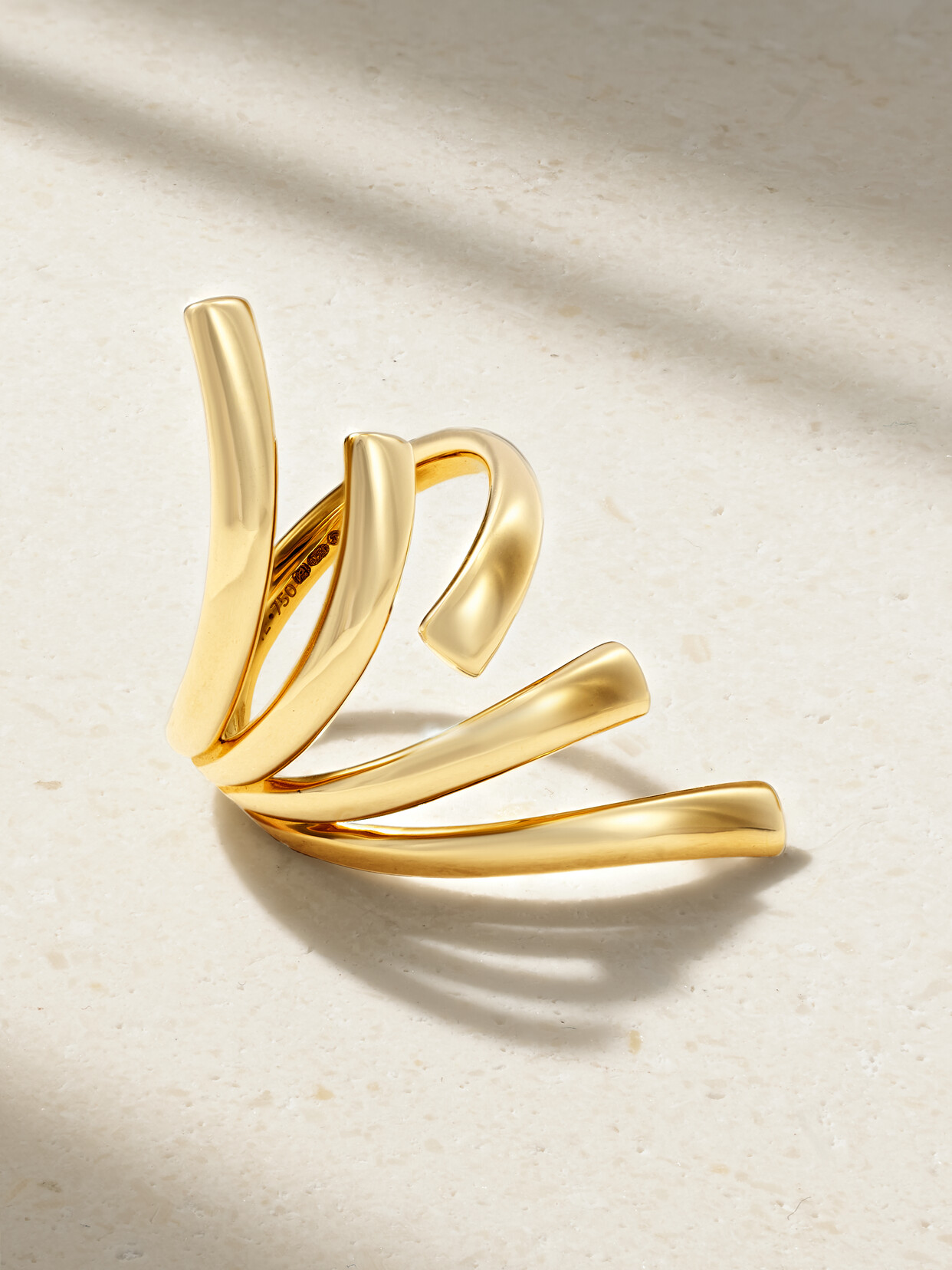 Melissa Kaye - Aria Cascade 18-karat Gold Ring - 6