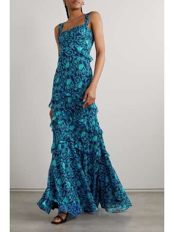 CHANDRA FLORAL MAXI DRESS