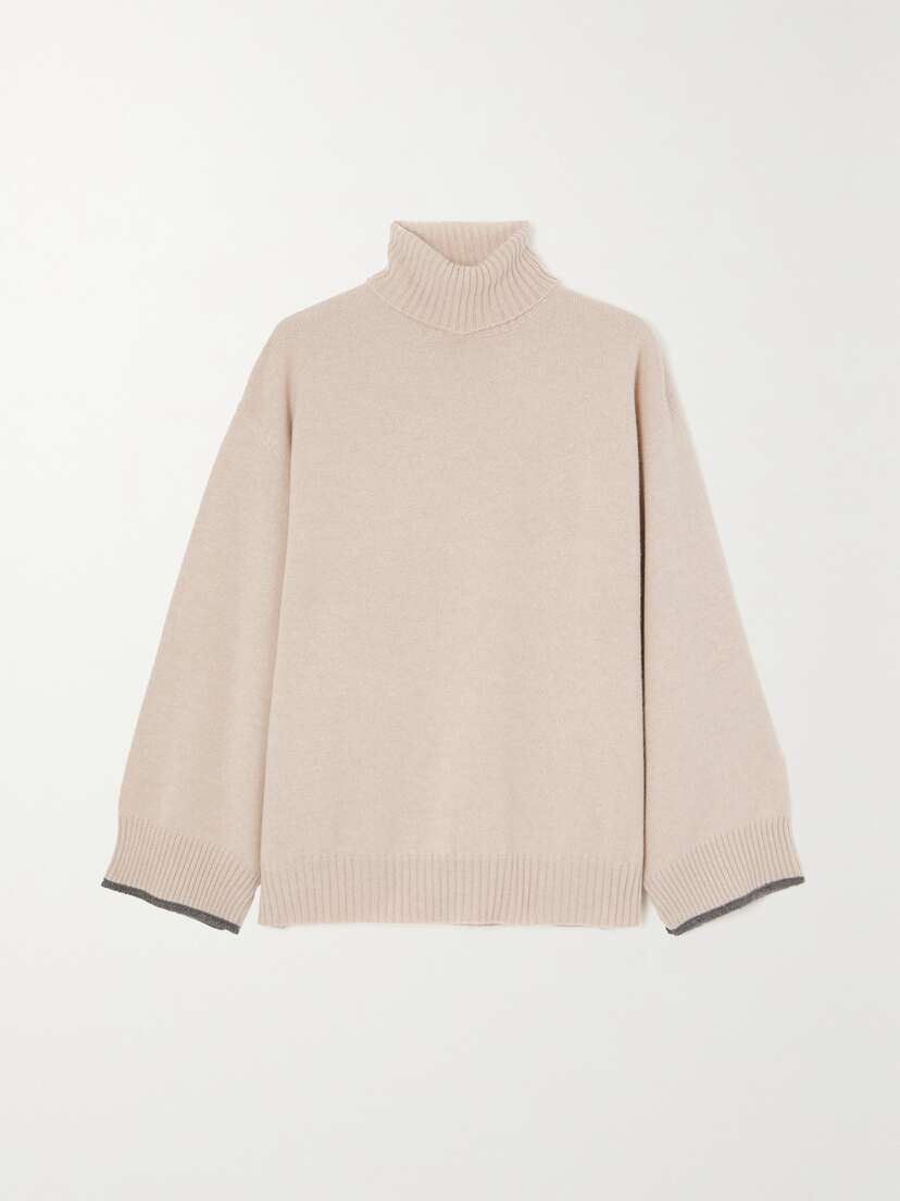 Brunello Cucinelli Bead-embellished Cashmere Sweater -  - x large