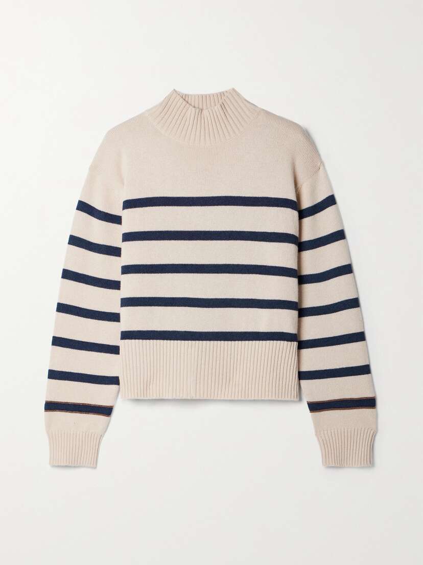 Brunello Cucinelli Striped Cashmere Sweater - x large