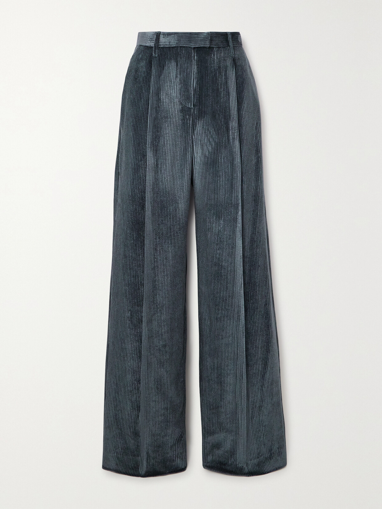 Brunello Cucinelli - Corduroy Wide-leg Pants - Blue