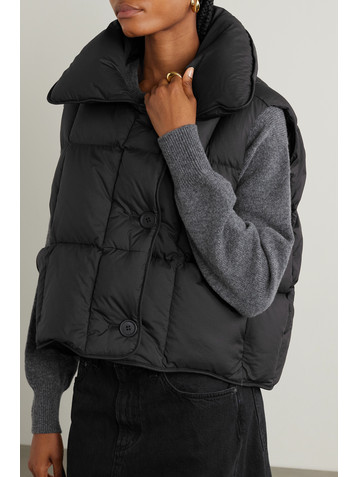 IENKI IENKI Cozy Vest Micro quilted shell down gilet