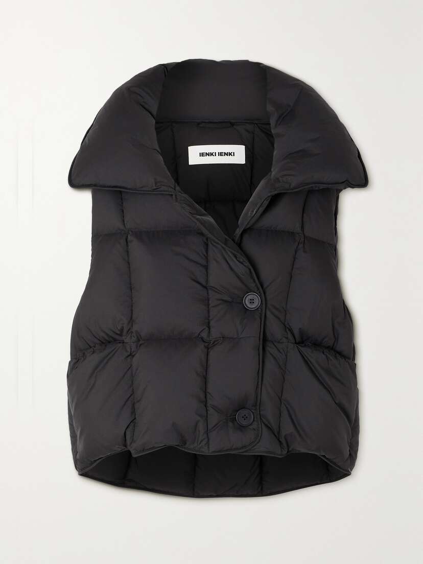 IENKI IENKI Cozy Vest Micro Quilted Shell Down Gilet