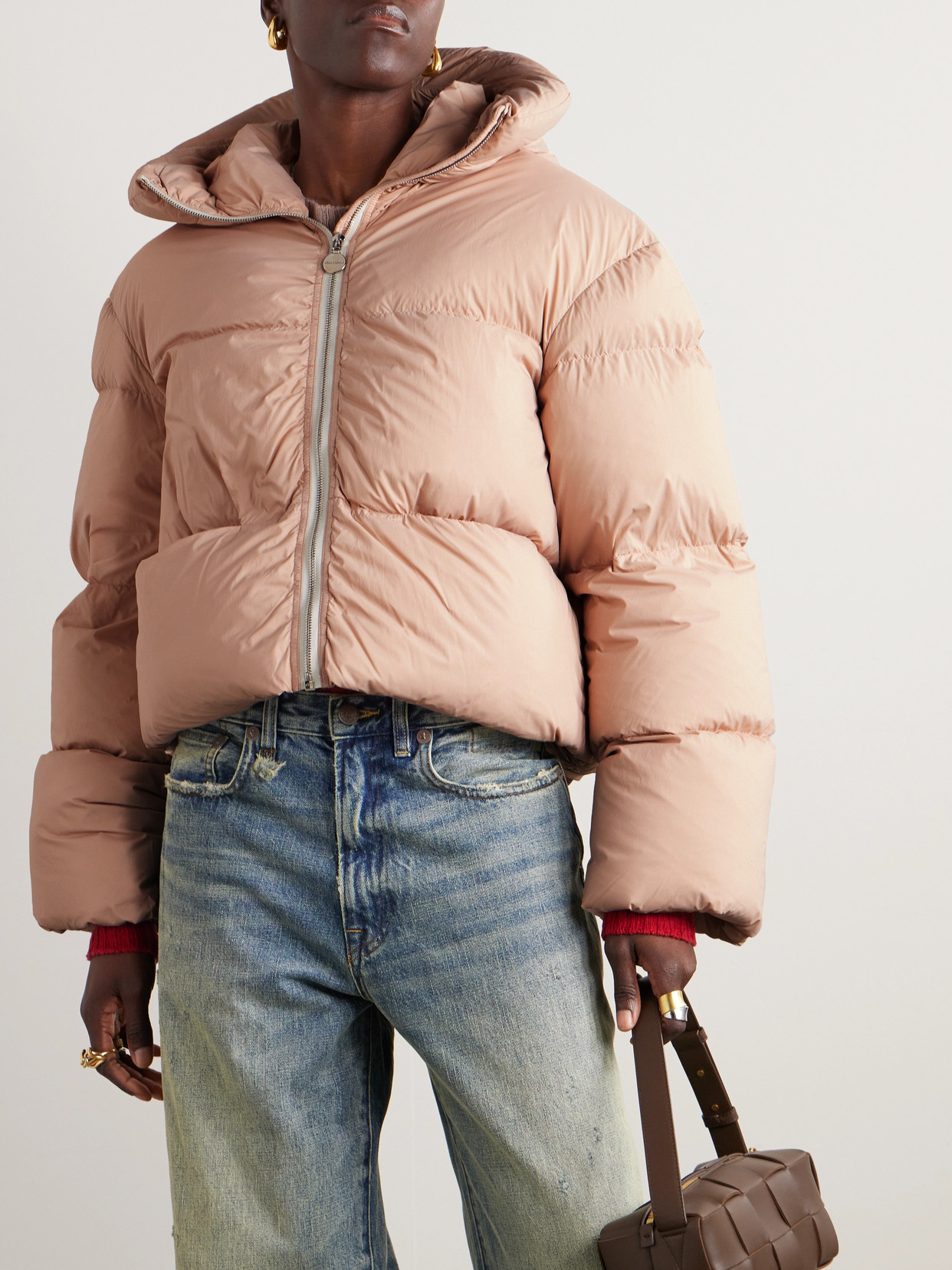 Ienki Ienki Kenny Down-filled Puffer Jacket In Pastel Pink