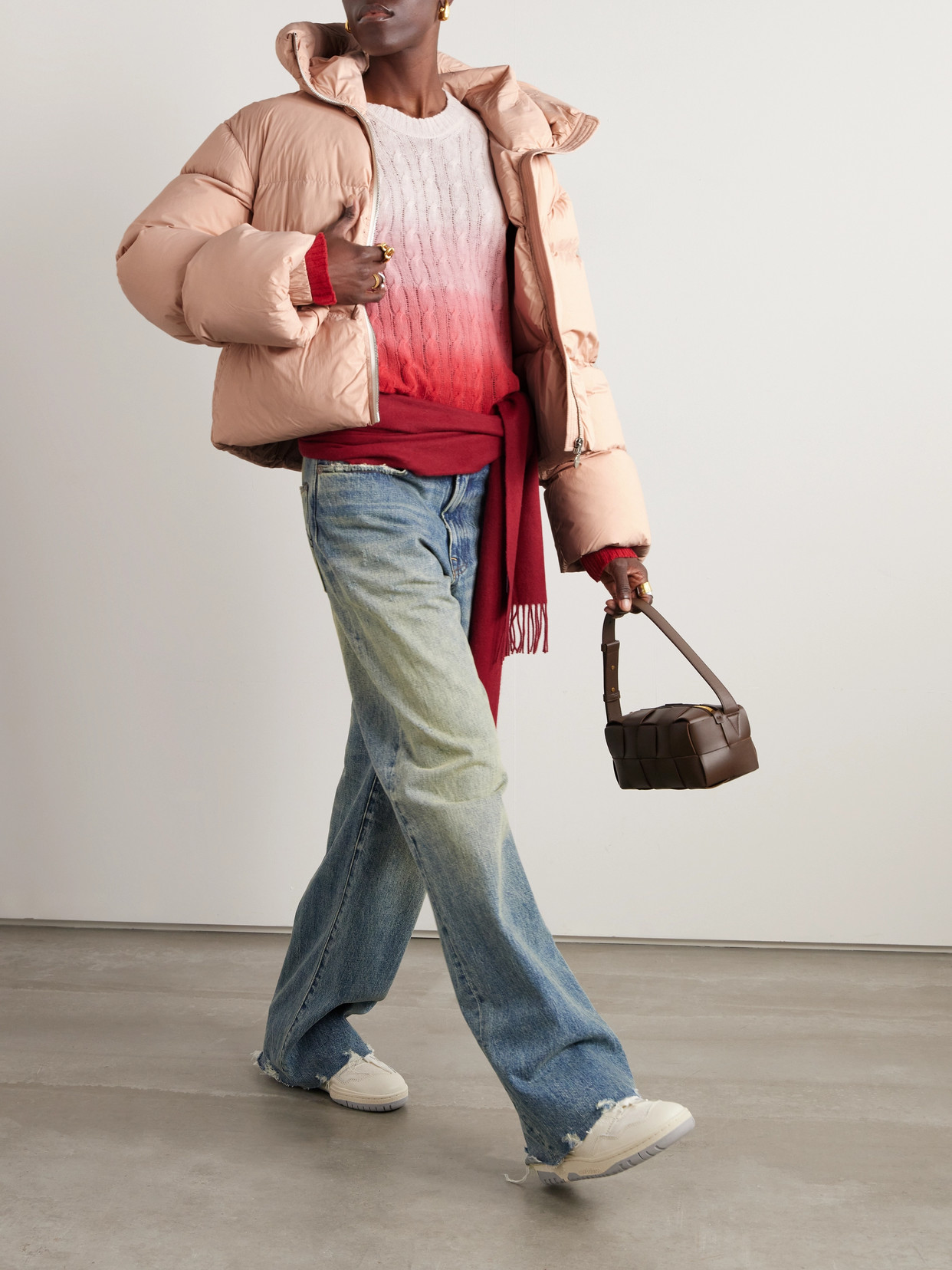 Ienki Ienki Kenny Down-filled Puffer Jacket In Pastel Pink