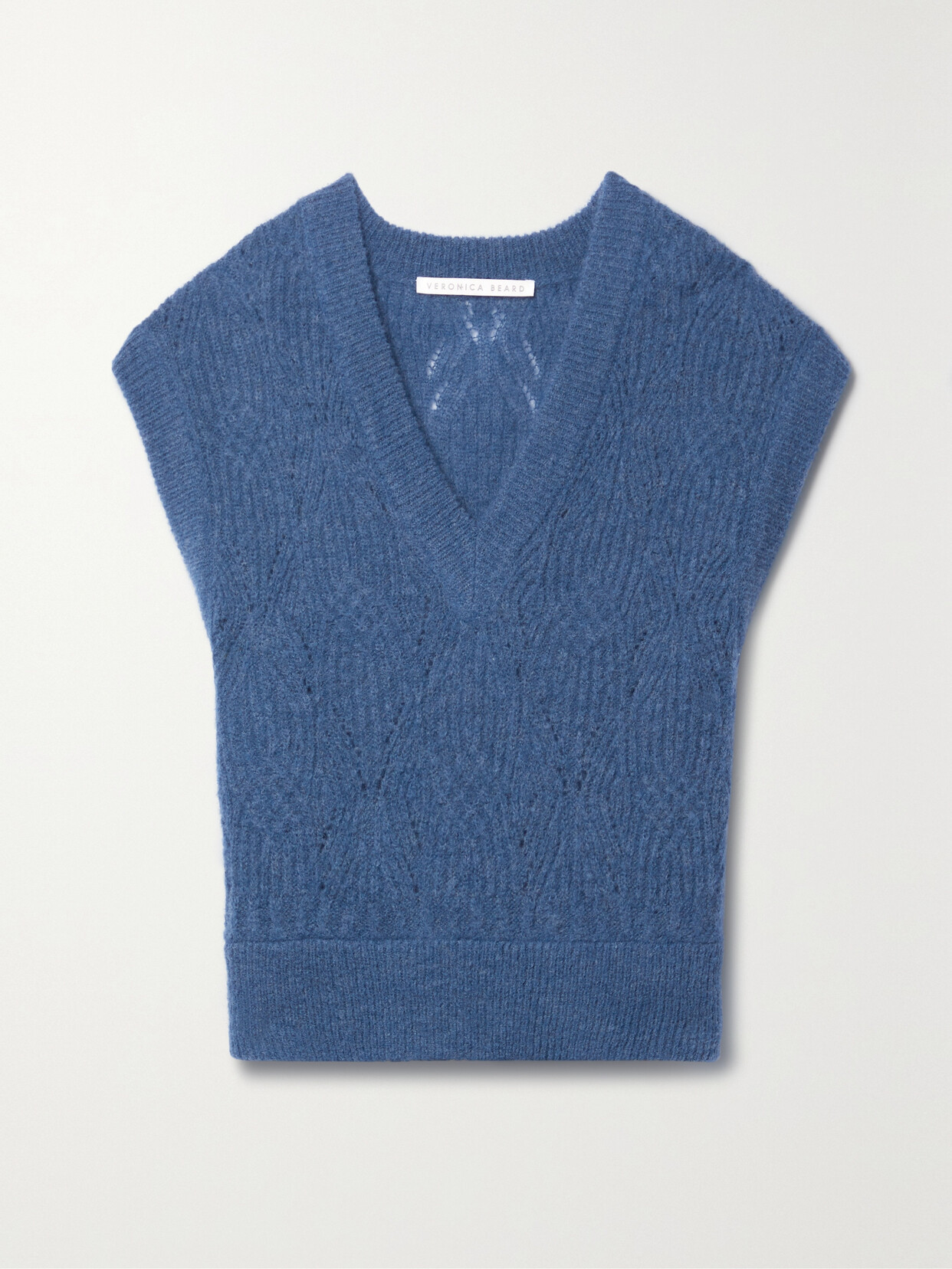 VERONICA BEARD ARIDA CABLE-KNIT VEST