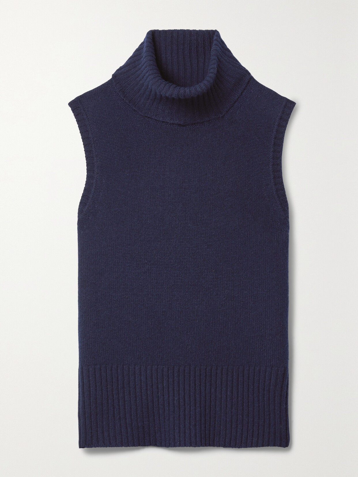 Veronica Beard - Mazzy Cashmere Turtleneck Sweater - Blue