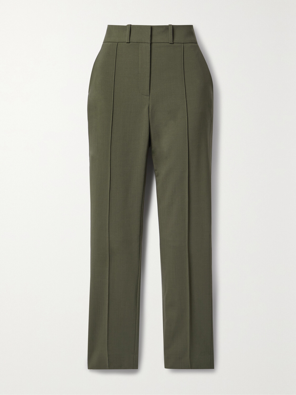 Veronica Beard - Jensen Wool-blend Skinny Pants - Gray