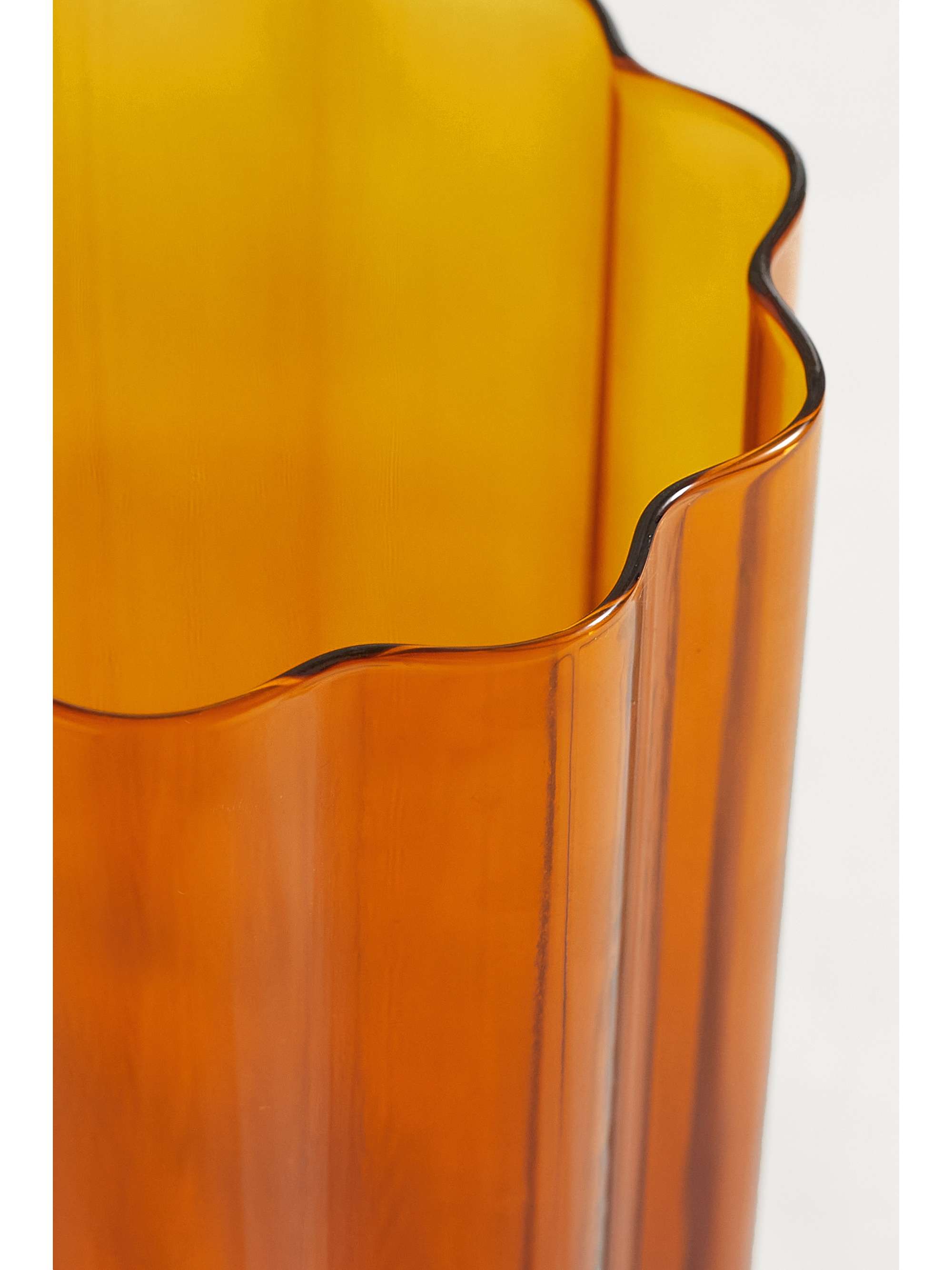 FAZEEK Wave glass vase