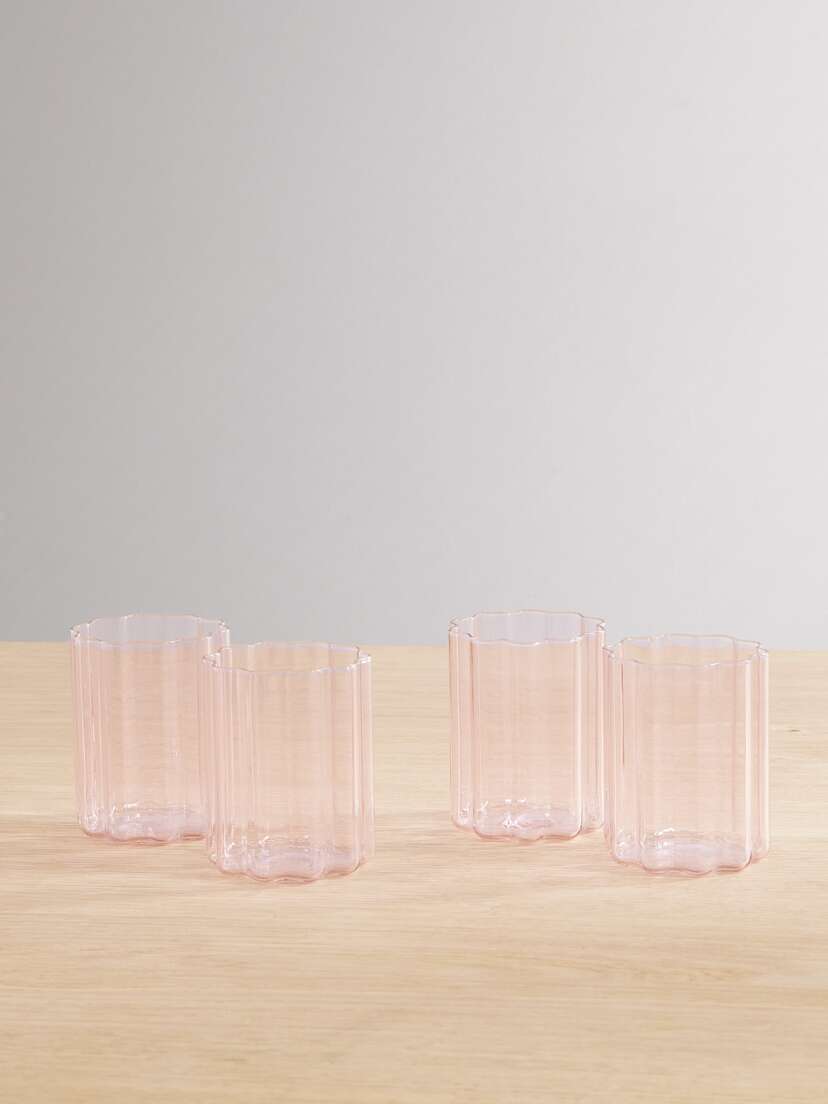 FAZEEK Wave Set Of Four Glasses