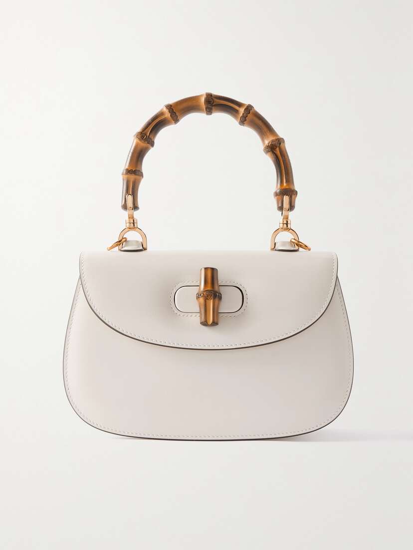 Gucci Bamboo 1947 Leather Shoulder Bag