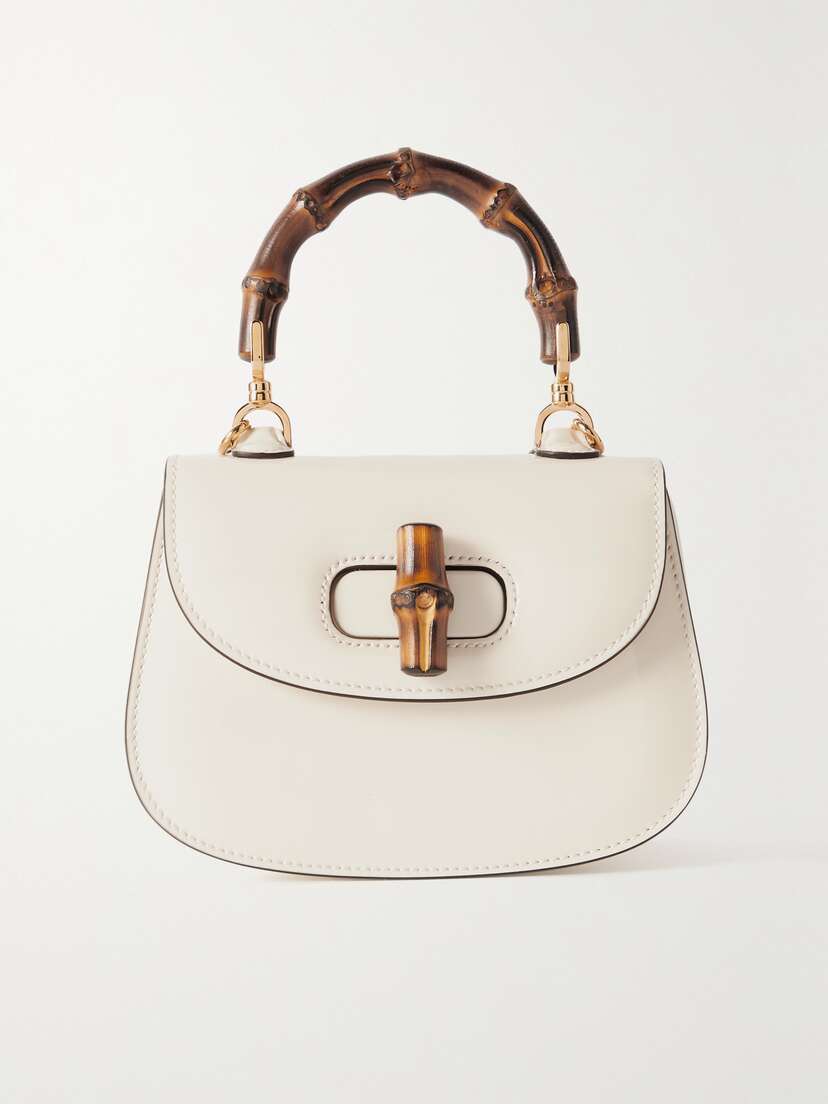 Gucci Bamboo 1947 Leather Shoulder Bag