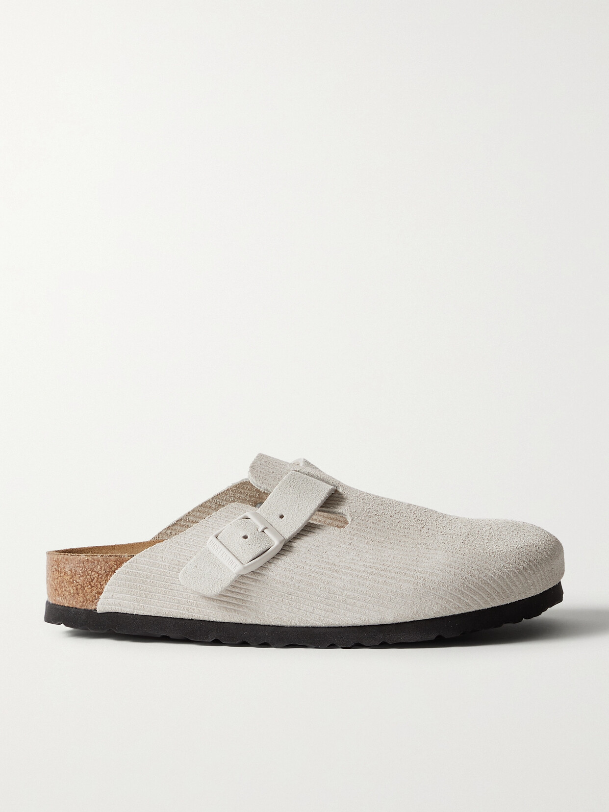 Birkenstock - Boston Corduroy Clogs - White