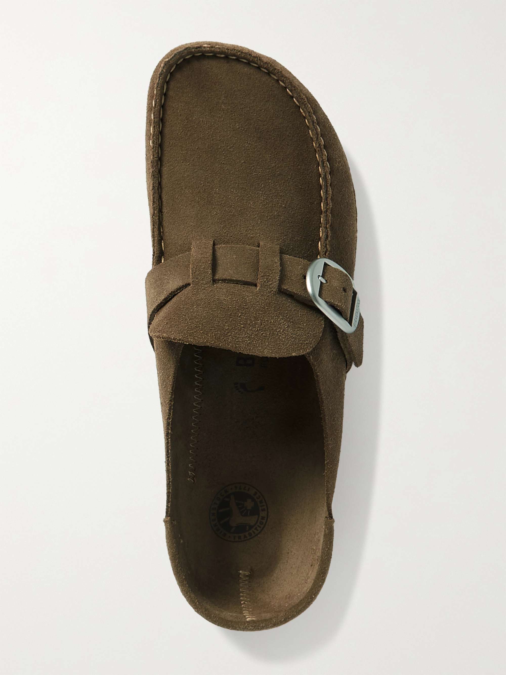 Buckley Clogs aus Veloursleder braun IT36