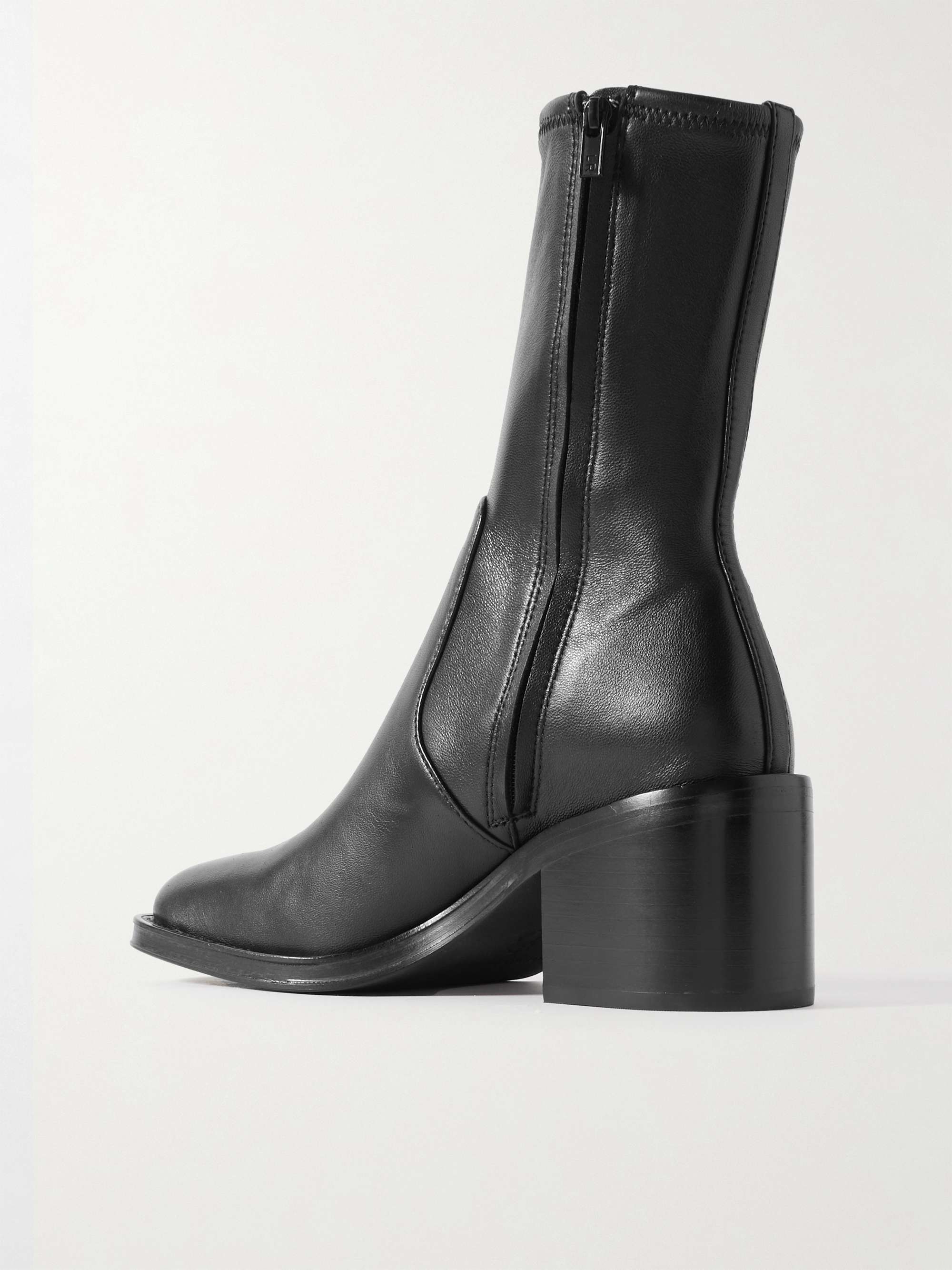 LOEFFLER RANDALL + NET SUSTAIN Nolan leather boots NETAPORTER