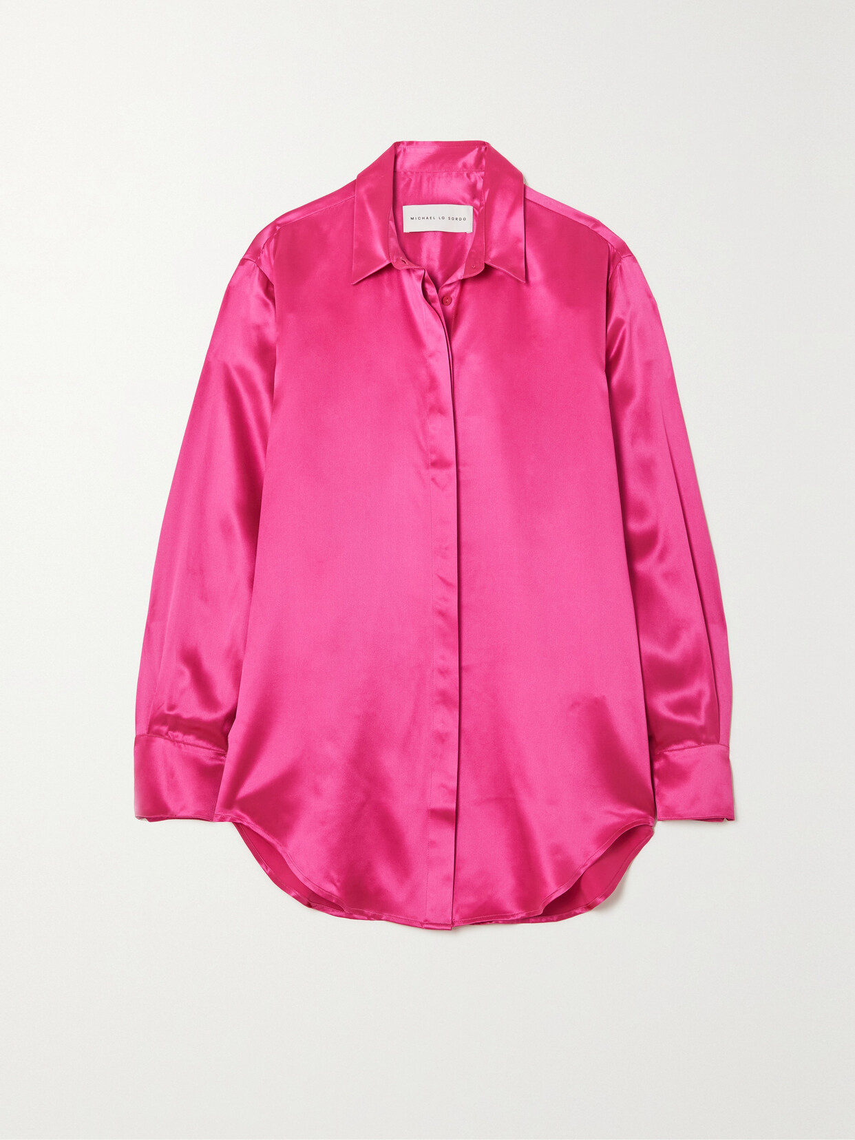 Michael Lo Sordo Boy Silk-satin Shirt - Pink
