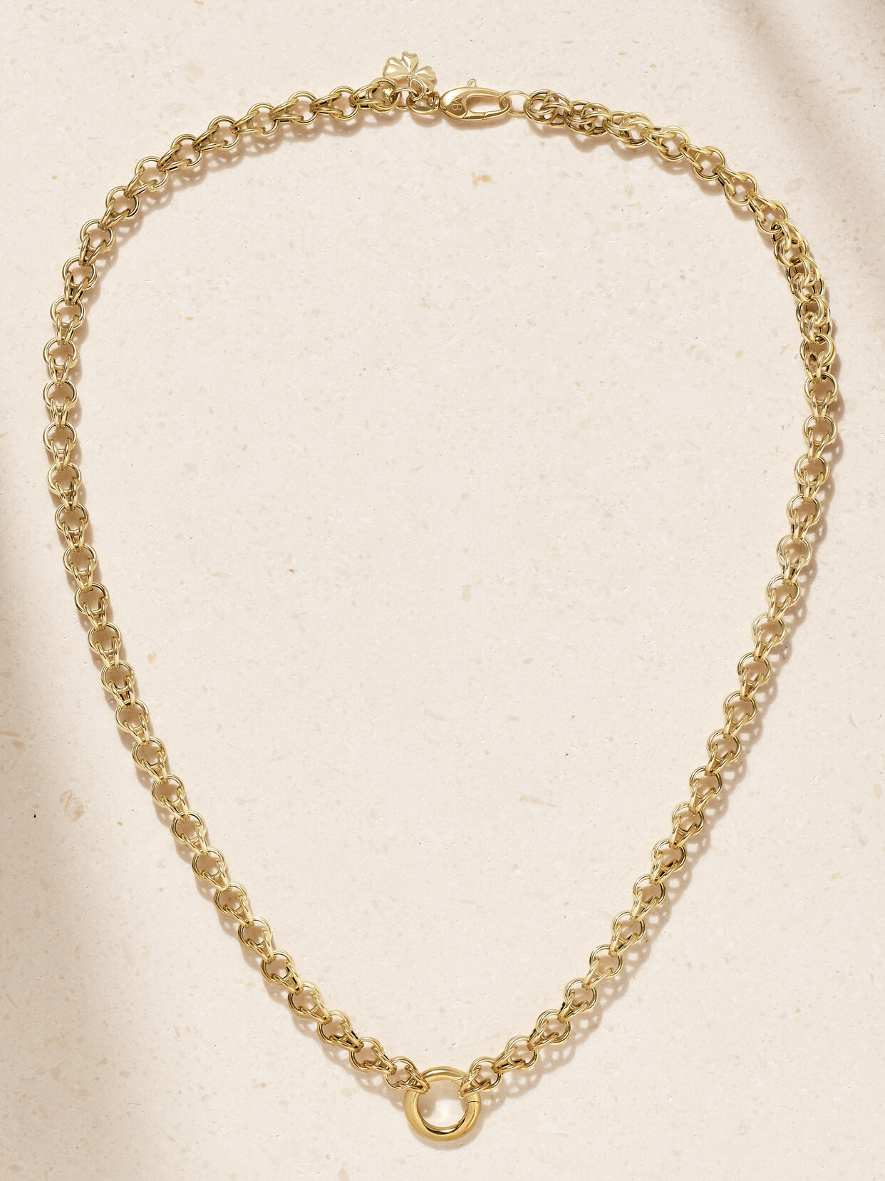 Mason and Books - Hinge 14-karat Gold Necklace - One size