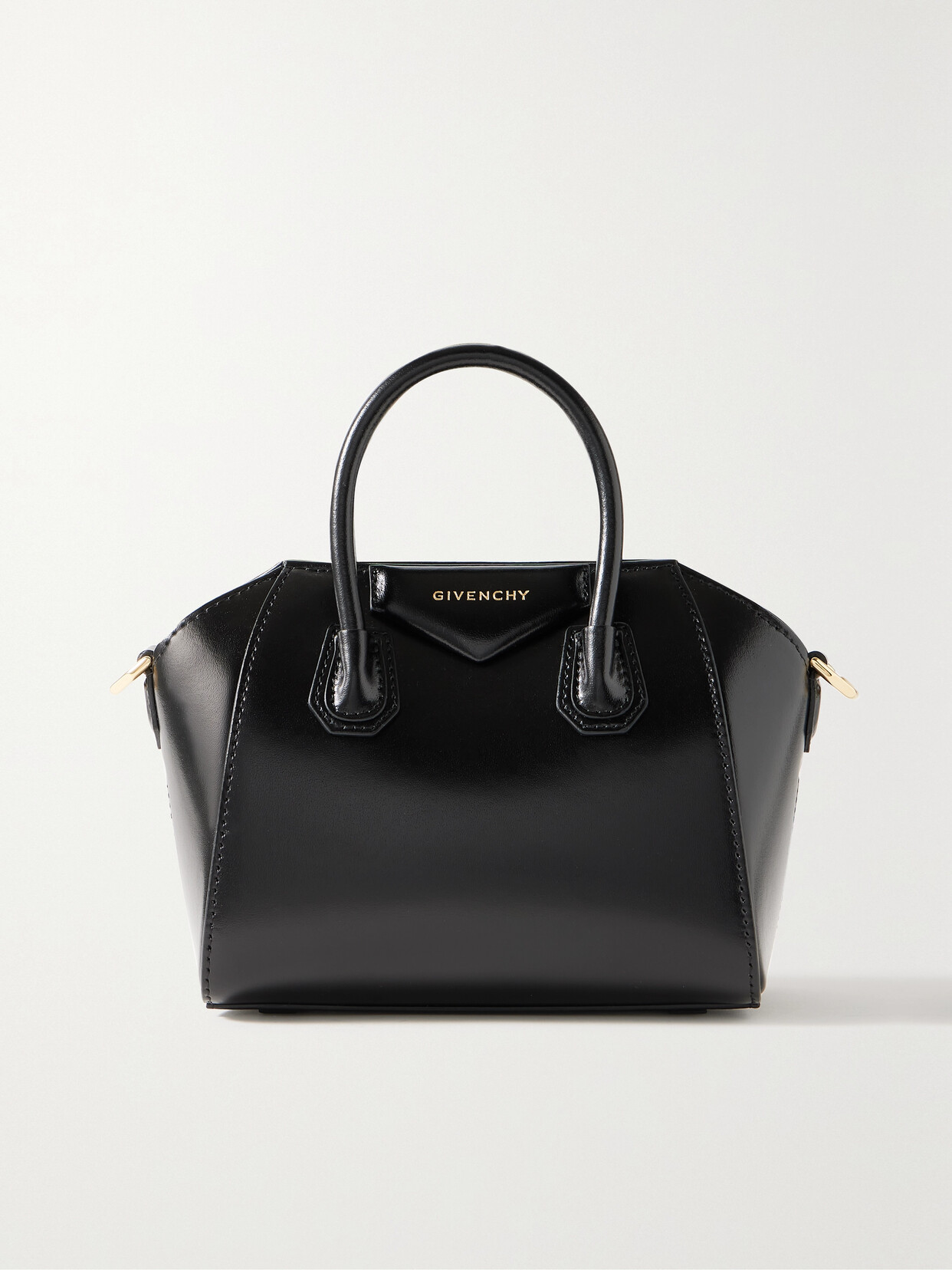 Givenchy - Antigona Toy Mini Leather Tote - Black