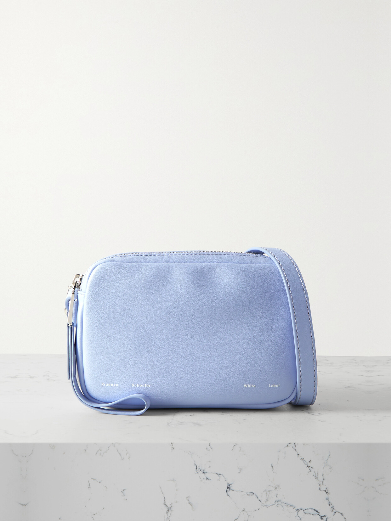 Proenza Schouler White Label - Watts Leather Shoulder Bag - Blue