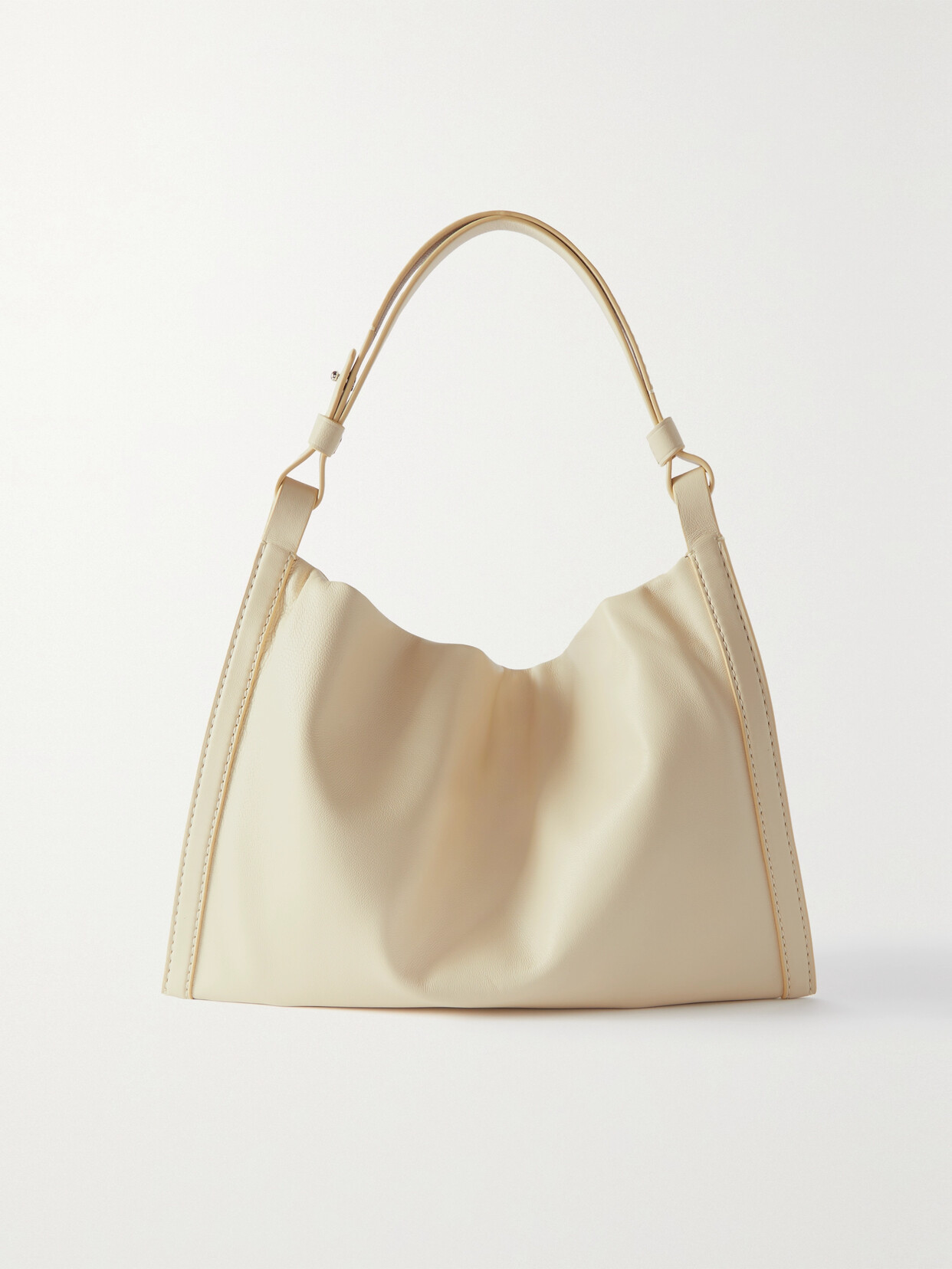 Proenza Schouler White Label - Minetta Leather Shoulder Bag - Ivory