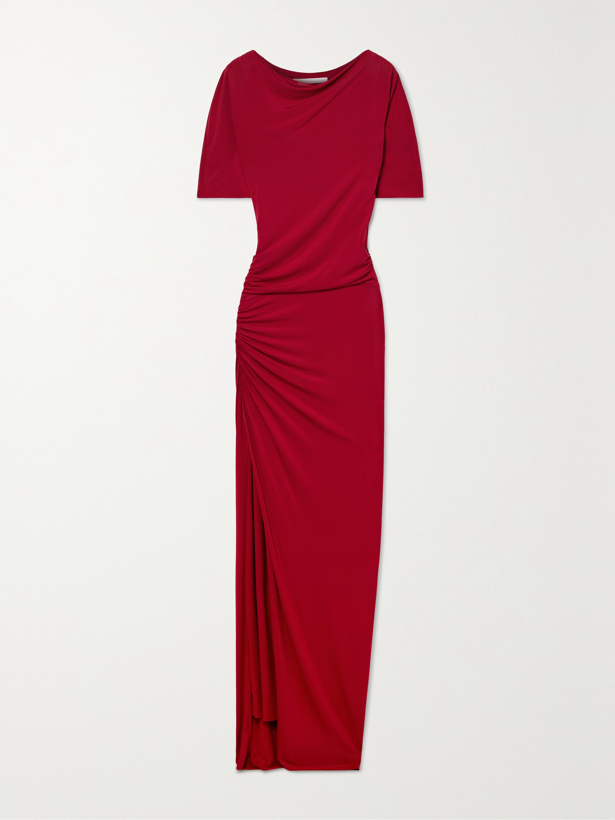 Jason Wu Collection - Ruched Stretch-jersey Maxi Dress - Red