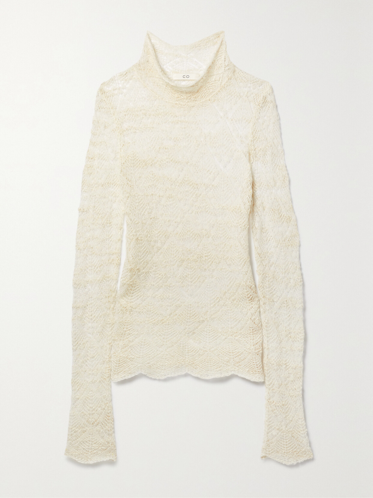 Co Open-knit Sweater - Ivory