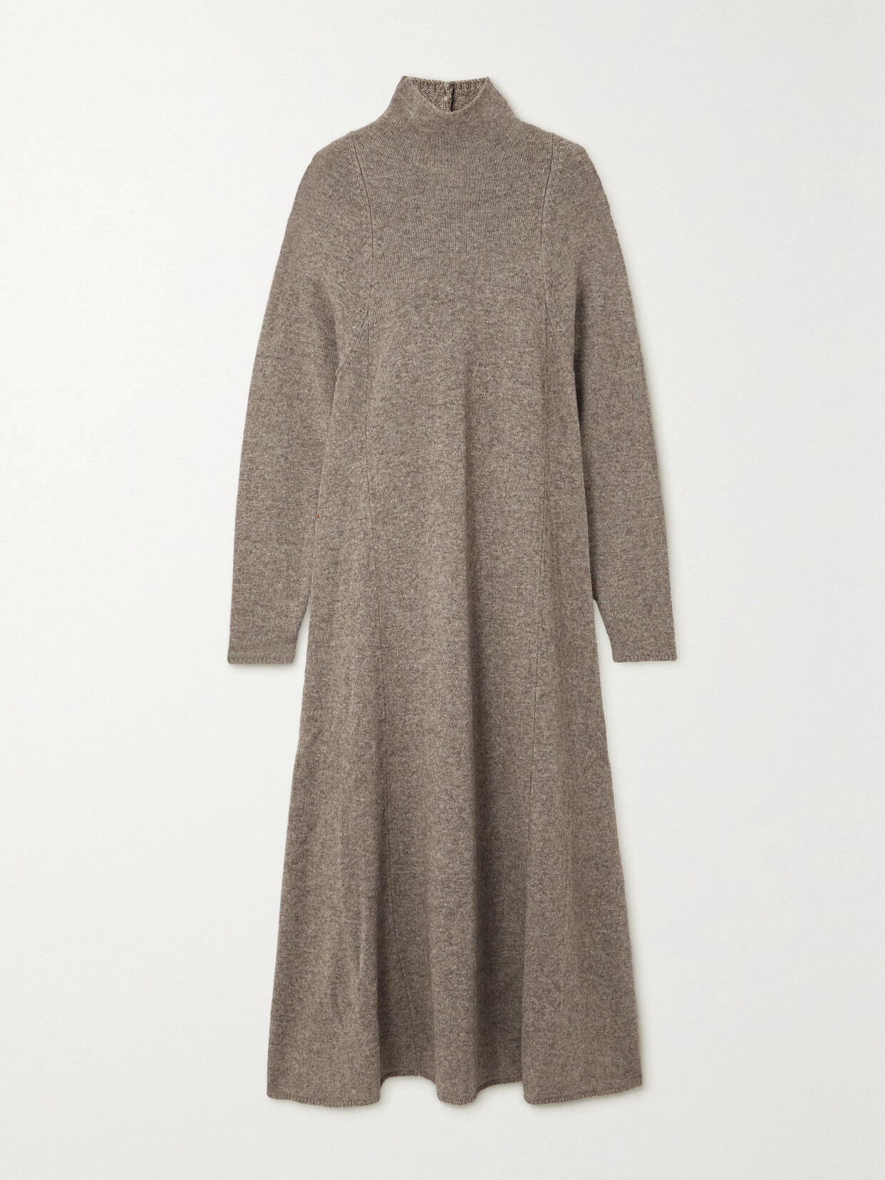 By Malene Birger - Saige Wool And Yak-blend Maxi Dress - Gray