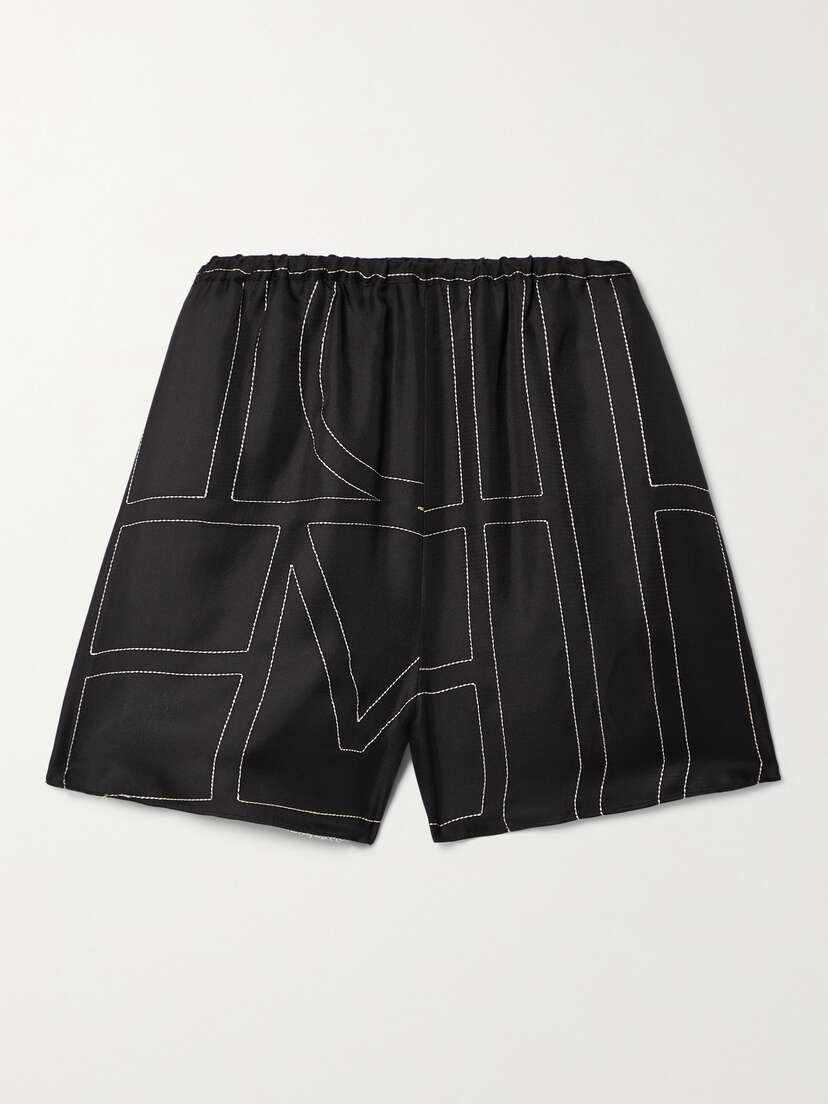 ショートパンツ Toteme Tailored organic cotton blend shorts Tailored Organic Cotton Blend Shorts | TOTEME | Black