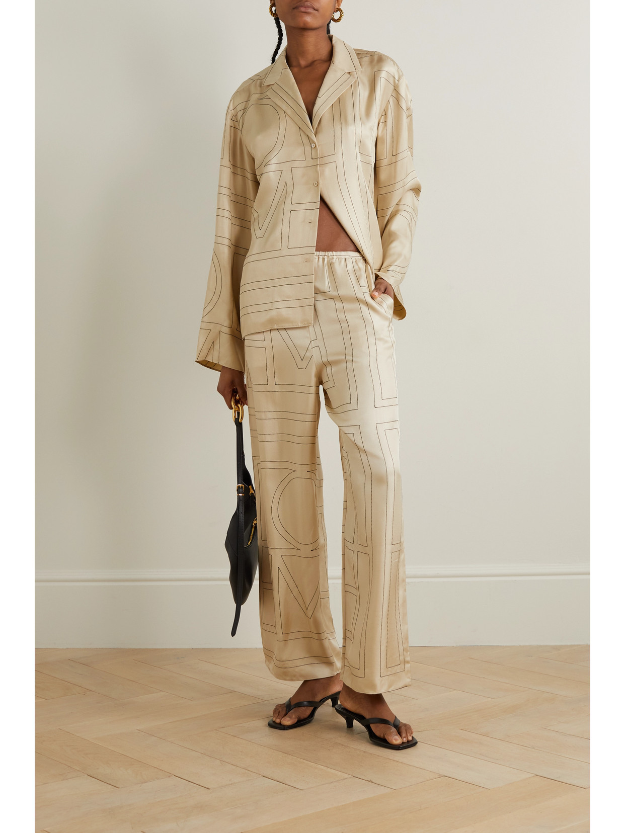 Totême Toteme Pants & Shorts In Ivory