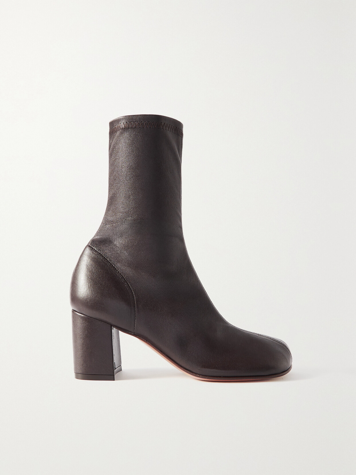 Dries Van Noten - Stretch-leather Ankle Boots - Brown