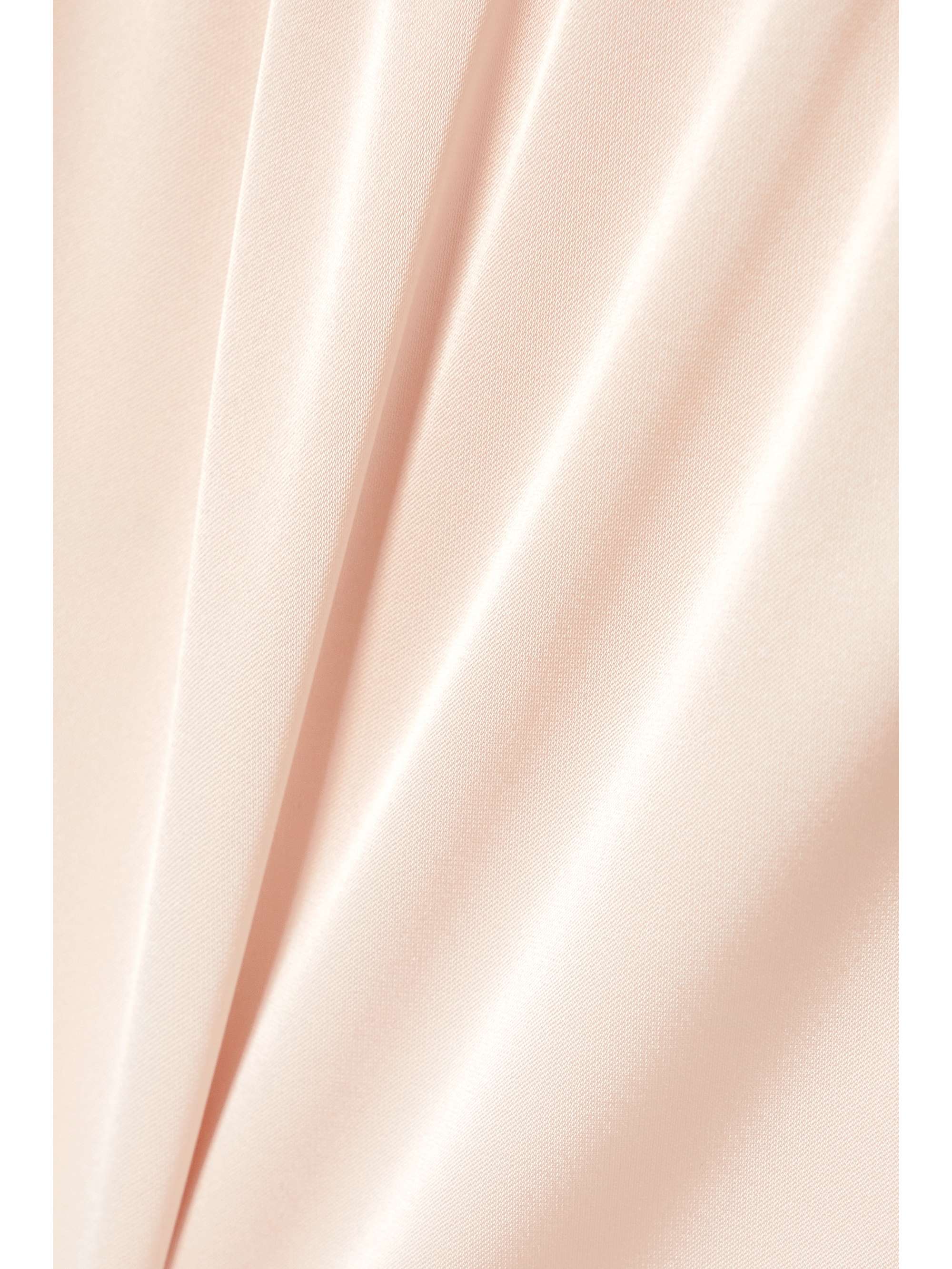 16ARLINGTON Mandrake cropped feather-trimmed stretch-satin wide-leg pants