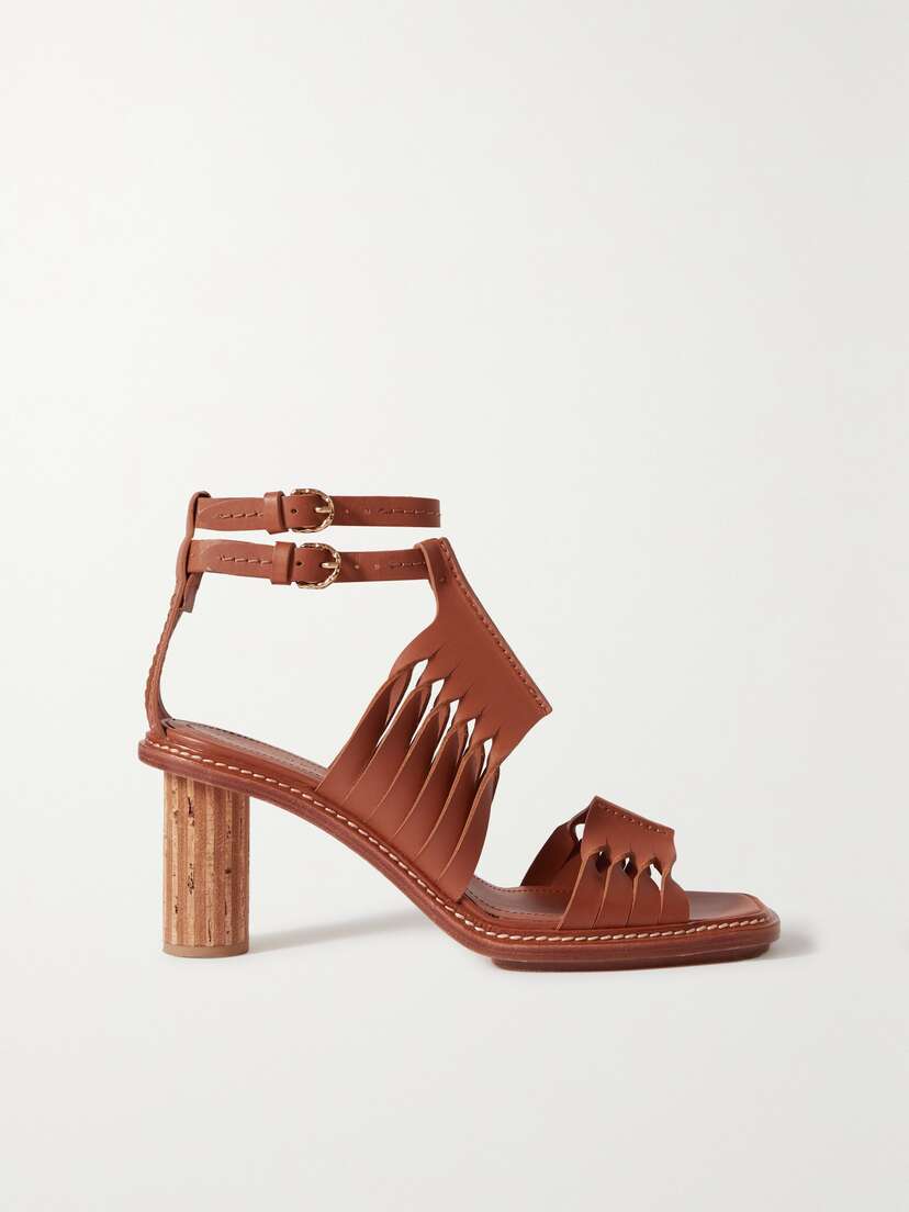 Ulla Johnson Madeira Cutout Leather Sandals