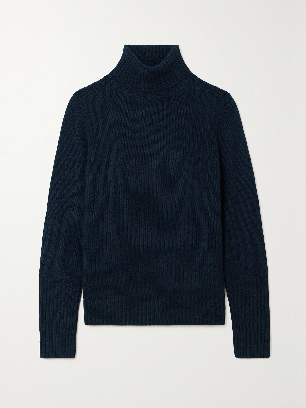 Allude - Cashmere Turtleneck Sweater - Blue