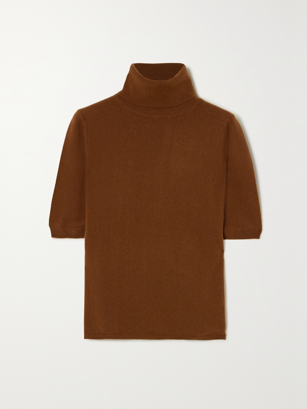 Allude - Cashmere Turtleneck Sweater - Brown