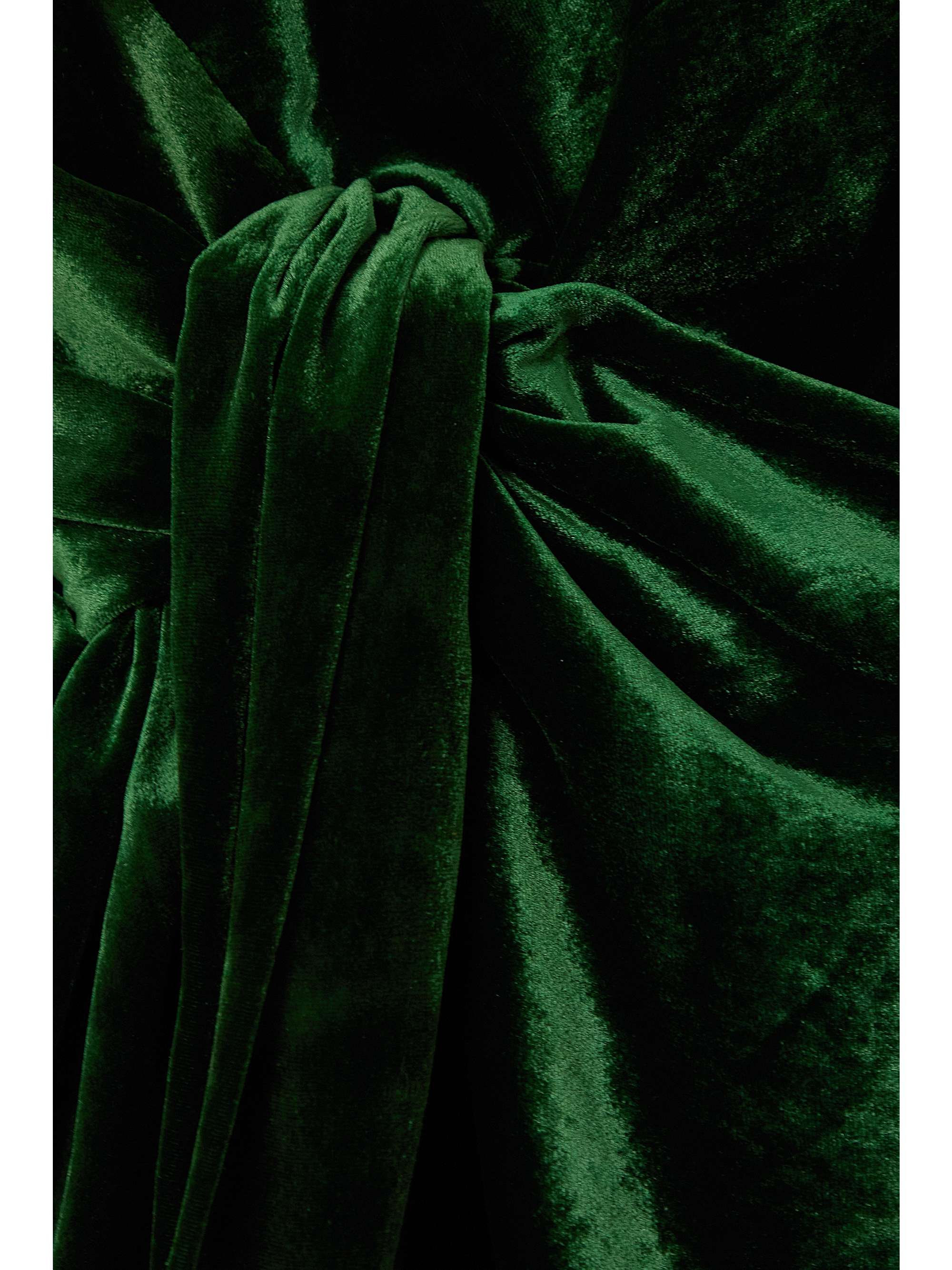 PETAR PETROV The Dusk 垂坠天鹅绒超长连衣裙