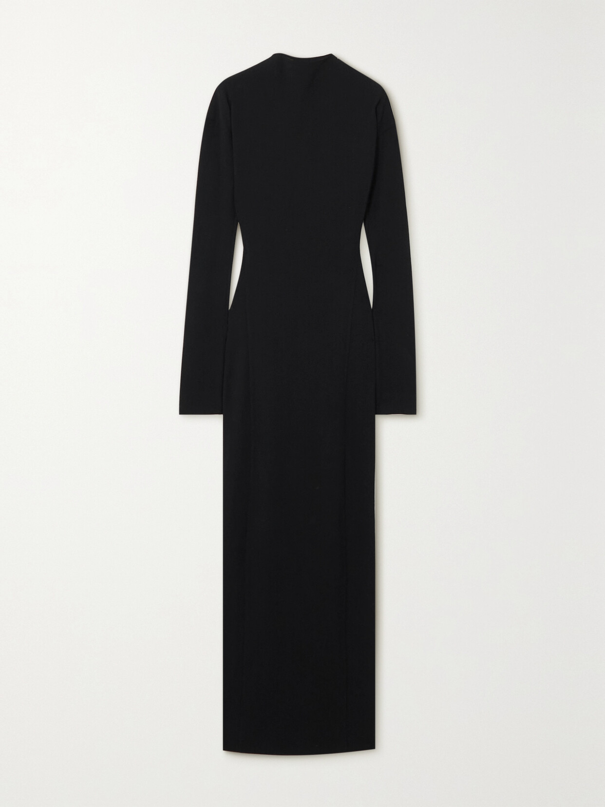 Petar Petrov Fearless Open-back Crepe Maxi Dress - Black