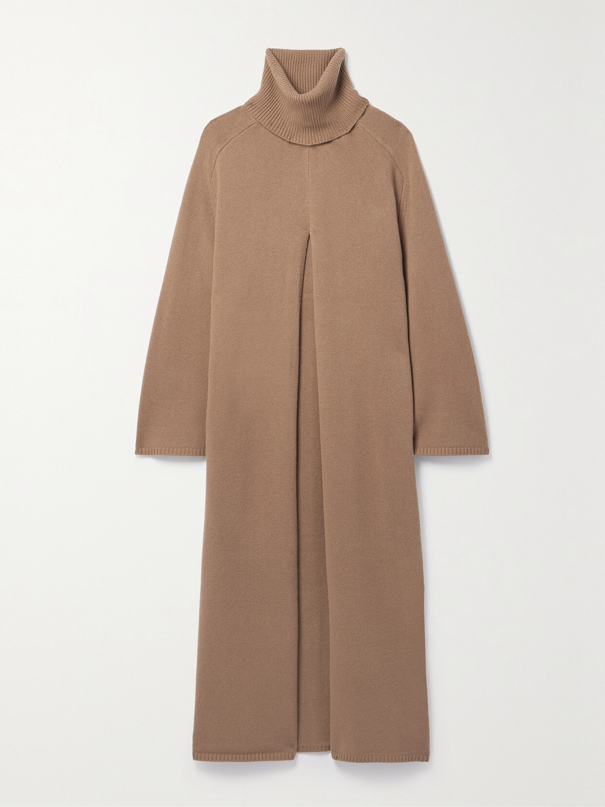 Joseph - Viviane Oversized Merino Wool Turtleneck Tunic - Brown