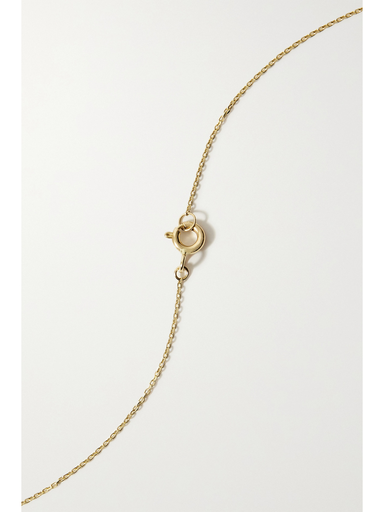 STONE AND STRAND 14-KARAT GOLD DIAMOND NECKLACE