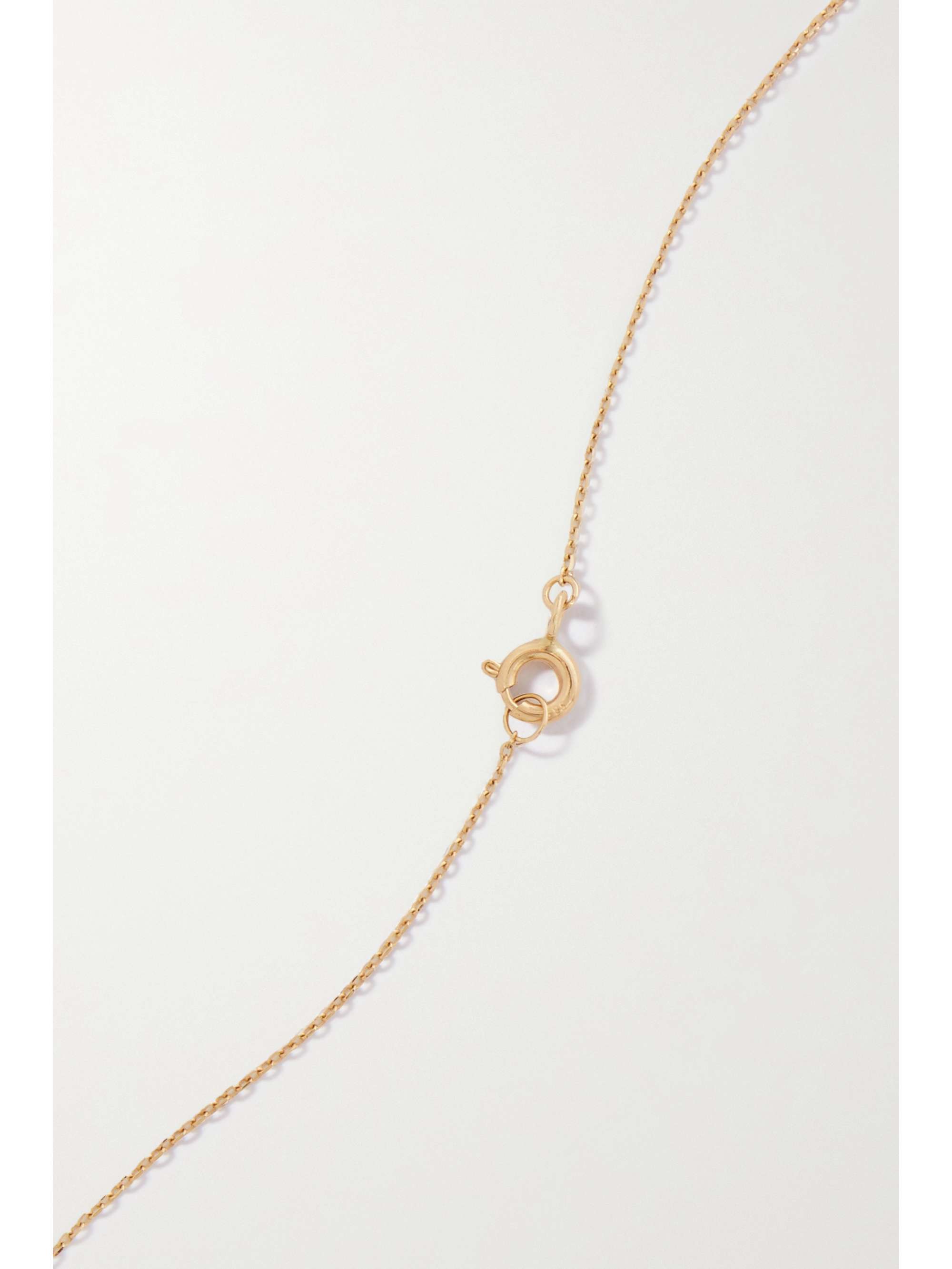 STONE AND STRAND 14karat gold diamond necklace NETAPORTER