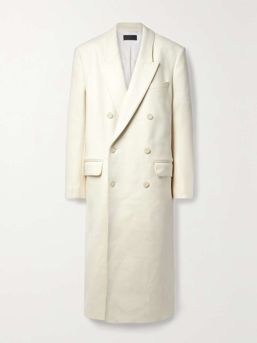 Nili Lotan Edmont Double-breasted Wool-blend Coat