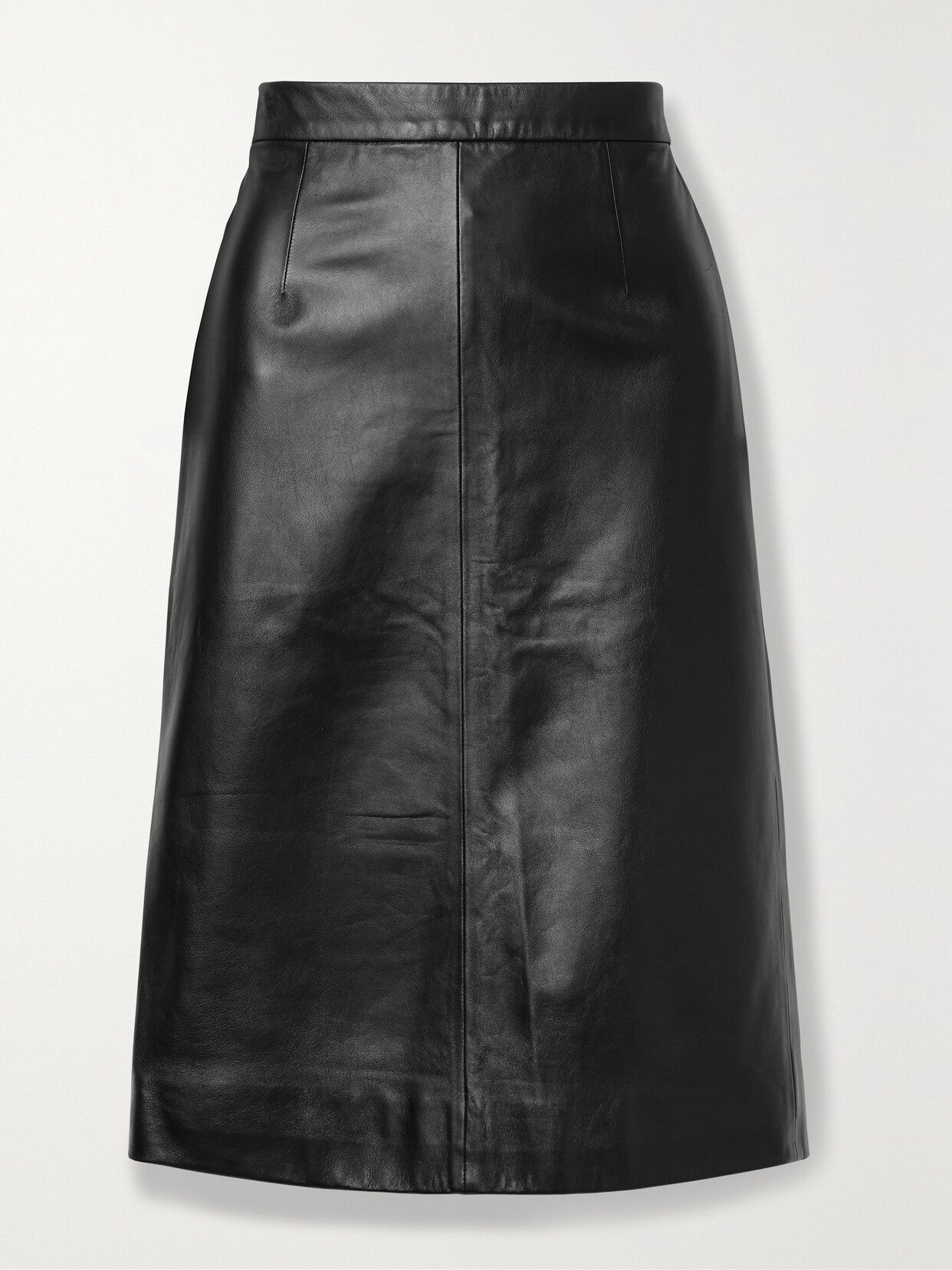 NILI LOTAN LEONIE LEATHER SKIRT