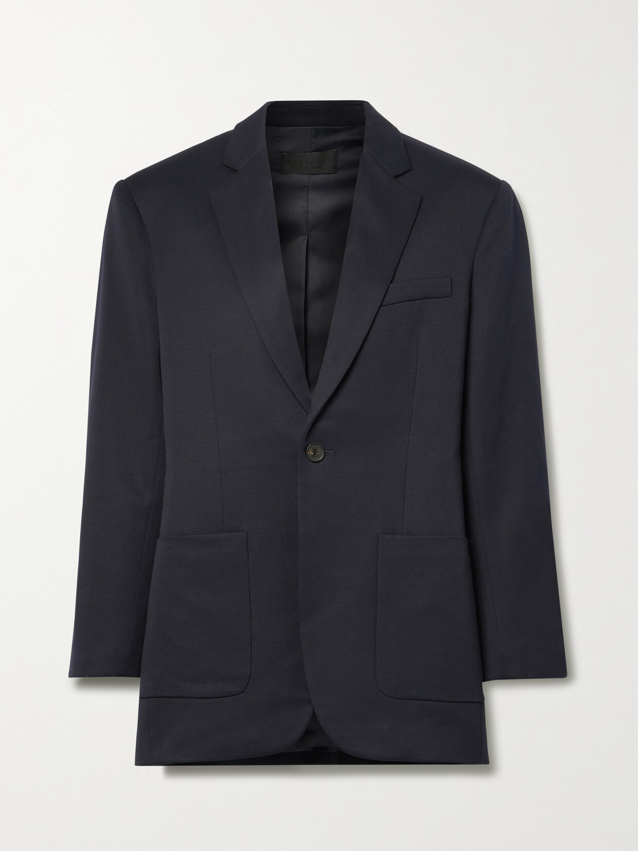 NILI LOTAN GAEL WOOL-TWILL BLAZER