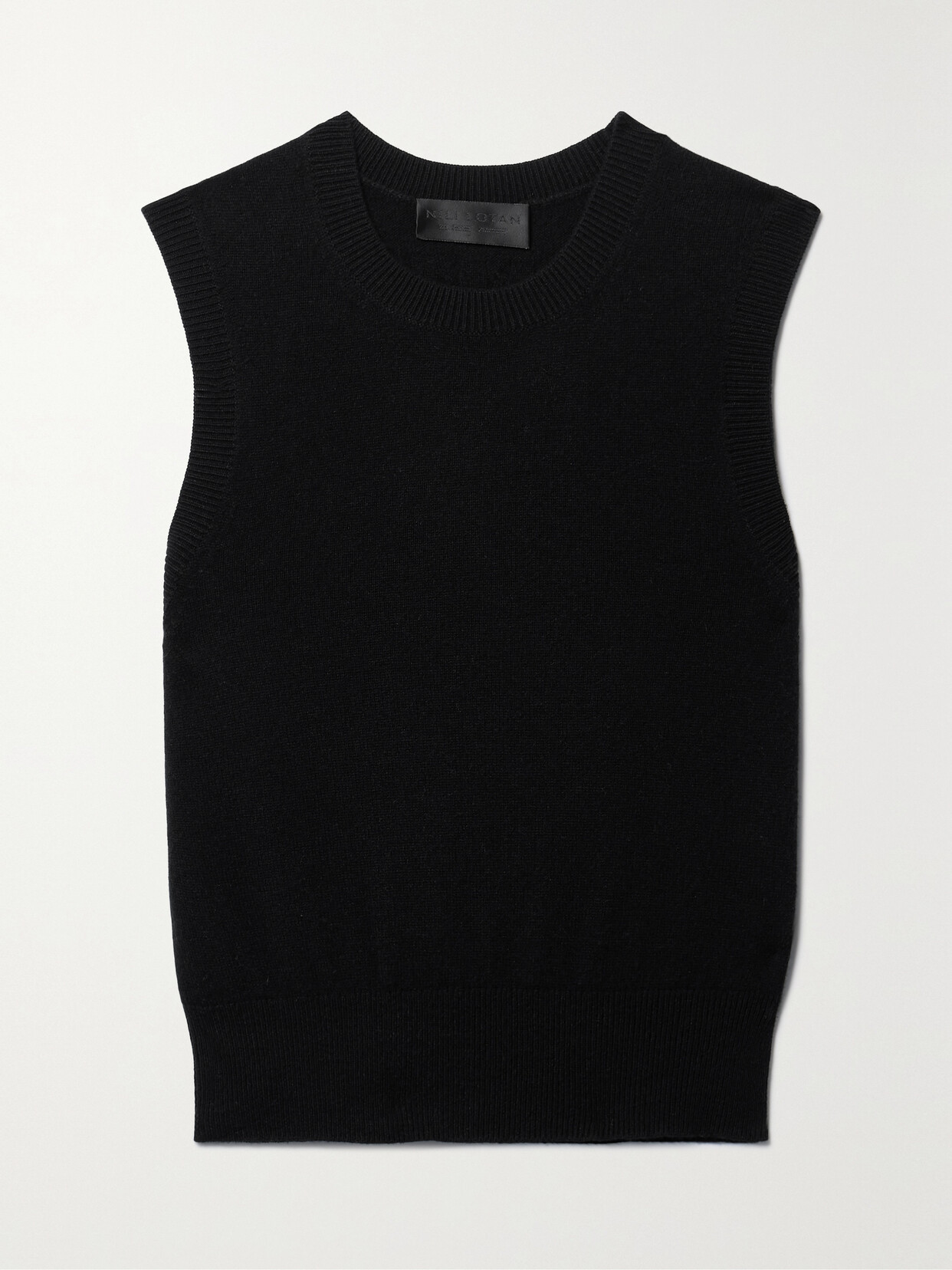 Nili Lotan - May Cashmere Tank - Black