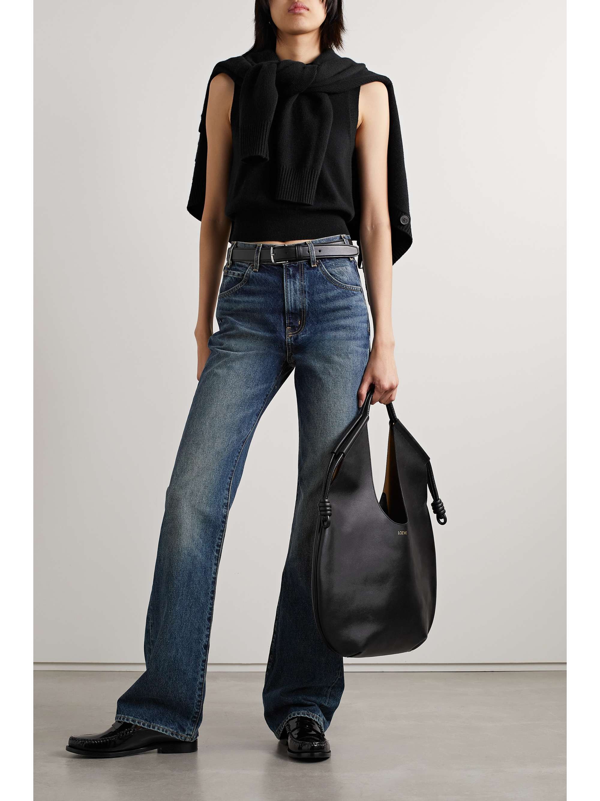 NILI LOTAN May cropped cashmere tank