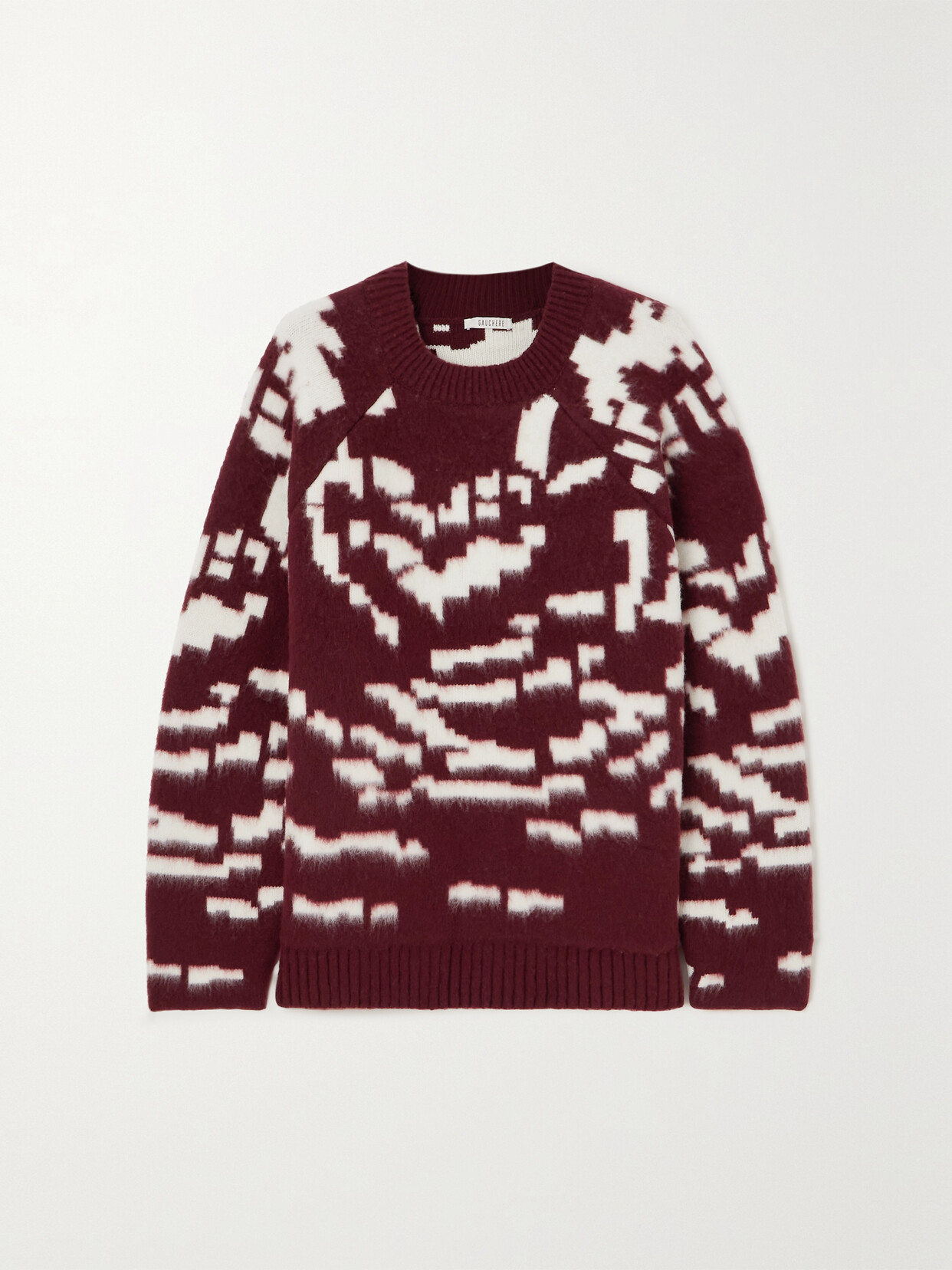 GAUCHERE Intarsia Wool Sweater