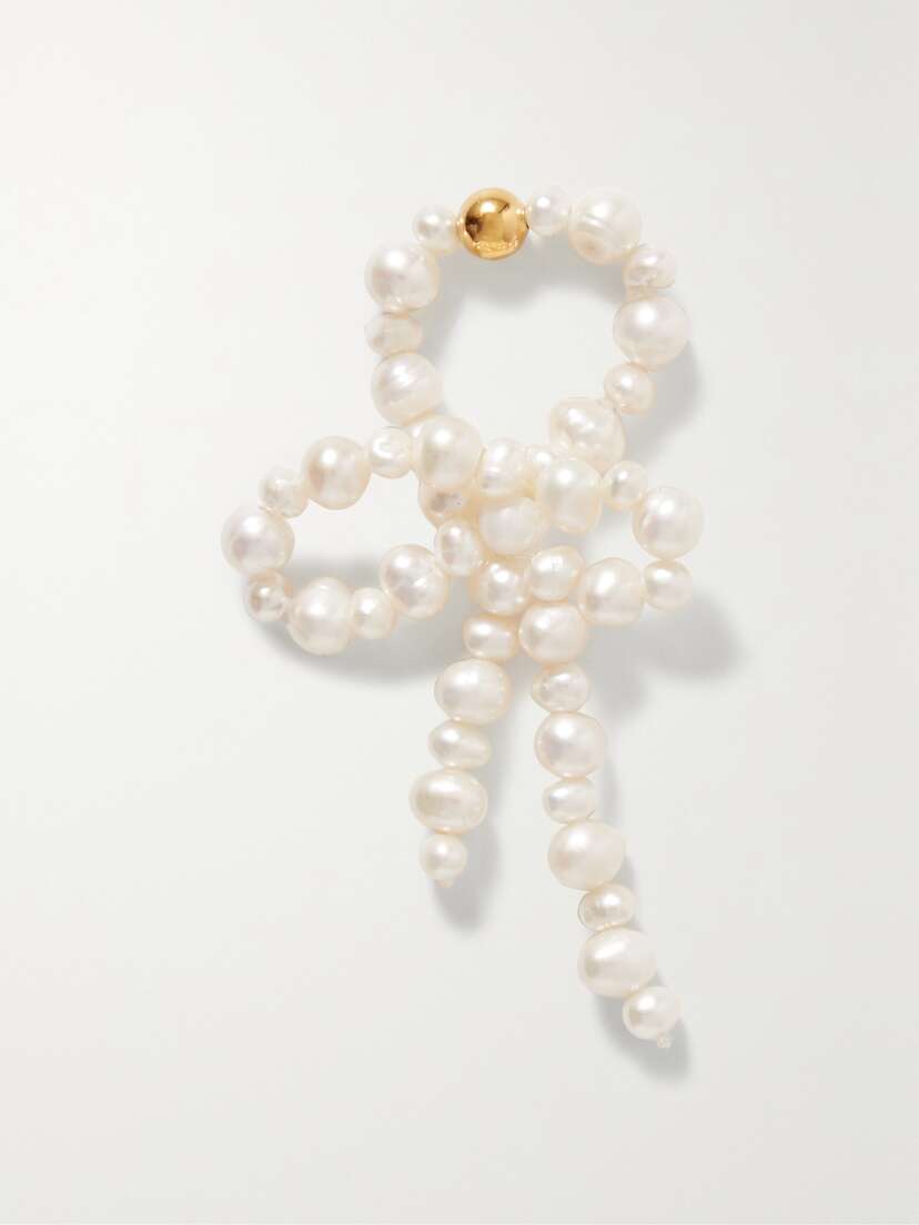 Completedworks + Net Sustain Recycled Gold Vermeil Pearl Ring