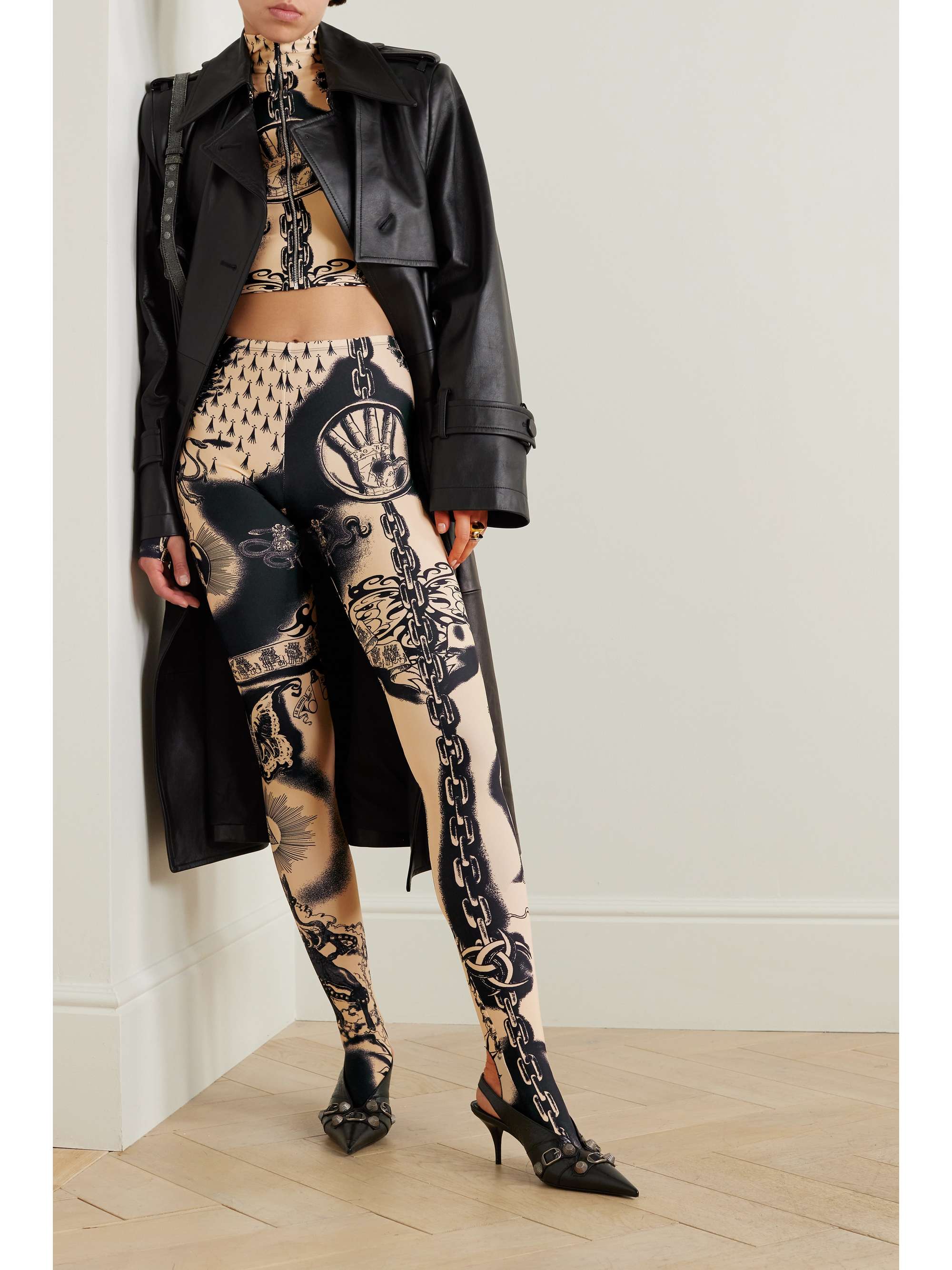 Jean paul gaultier leggings 2025