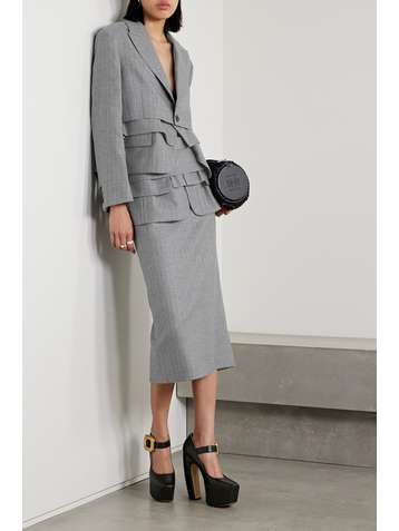 sacai net orange