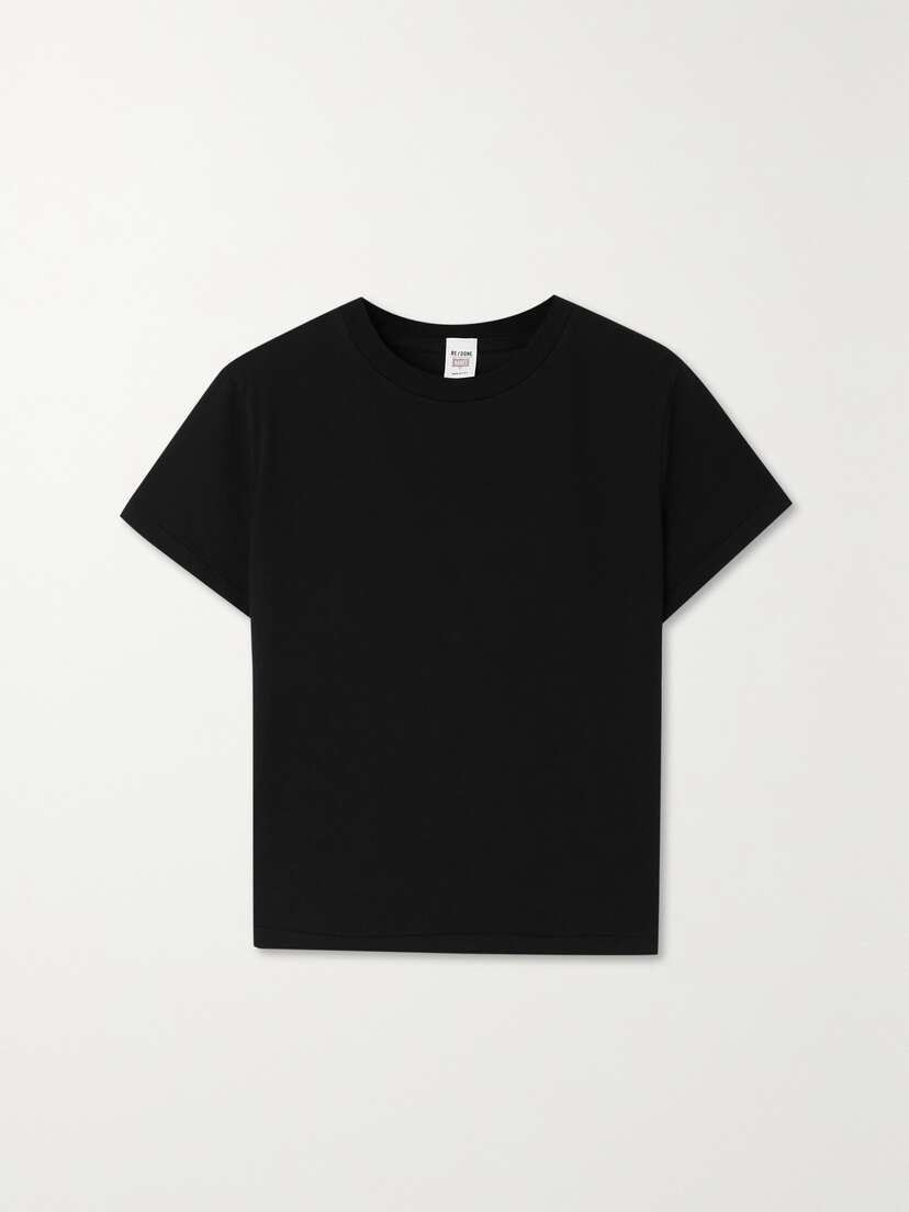 RE/DONE Recycled Cotton-jersey T-shirt